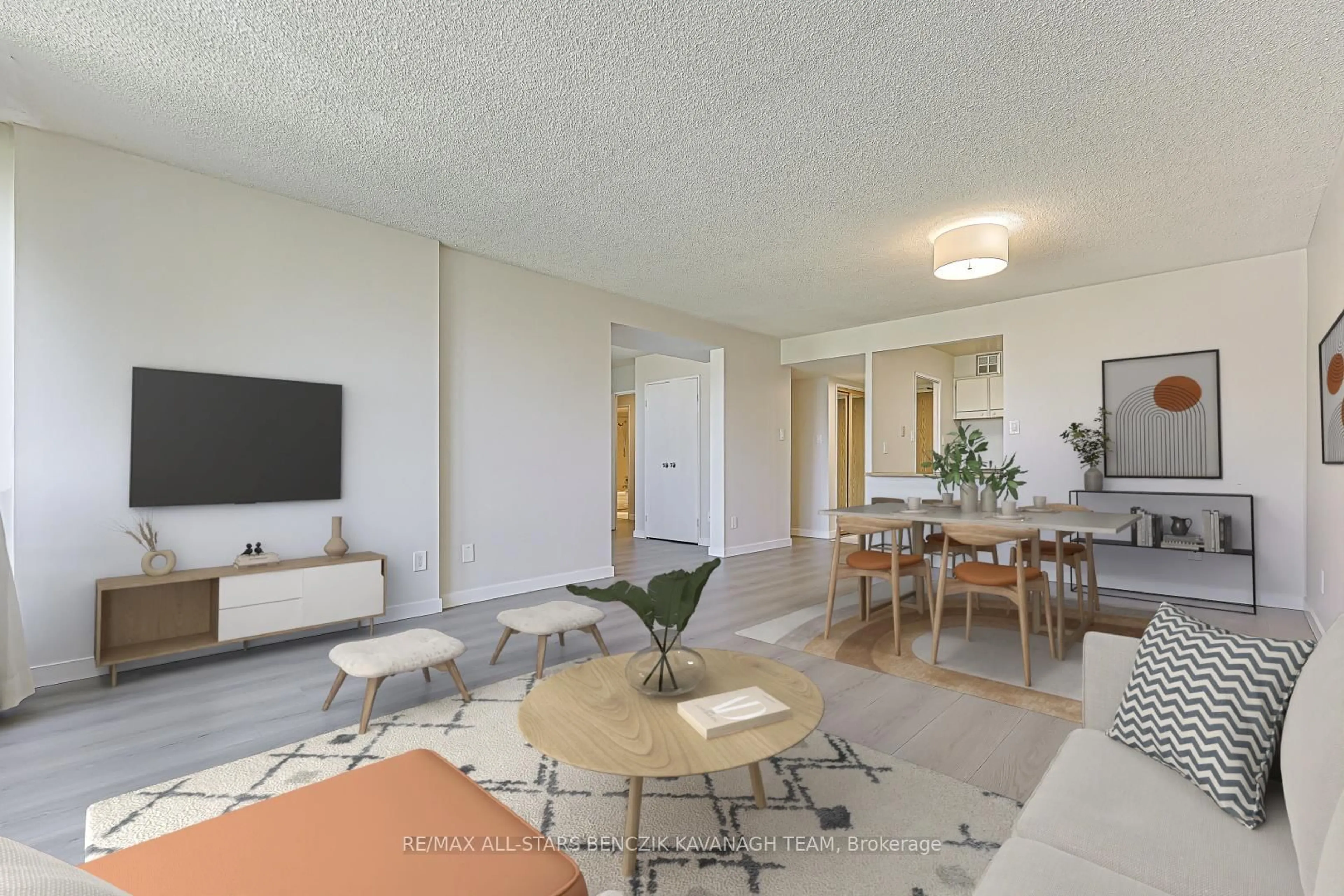 Living room with furniture, unknown for 20 Fashion Roseway #408, Toronto Ontario M2N 6B5