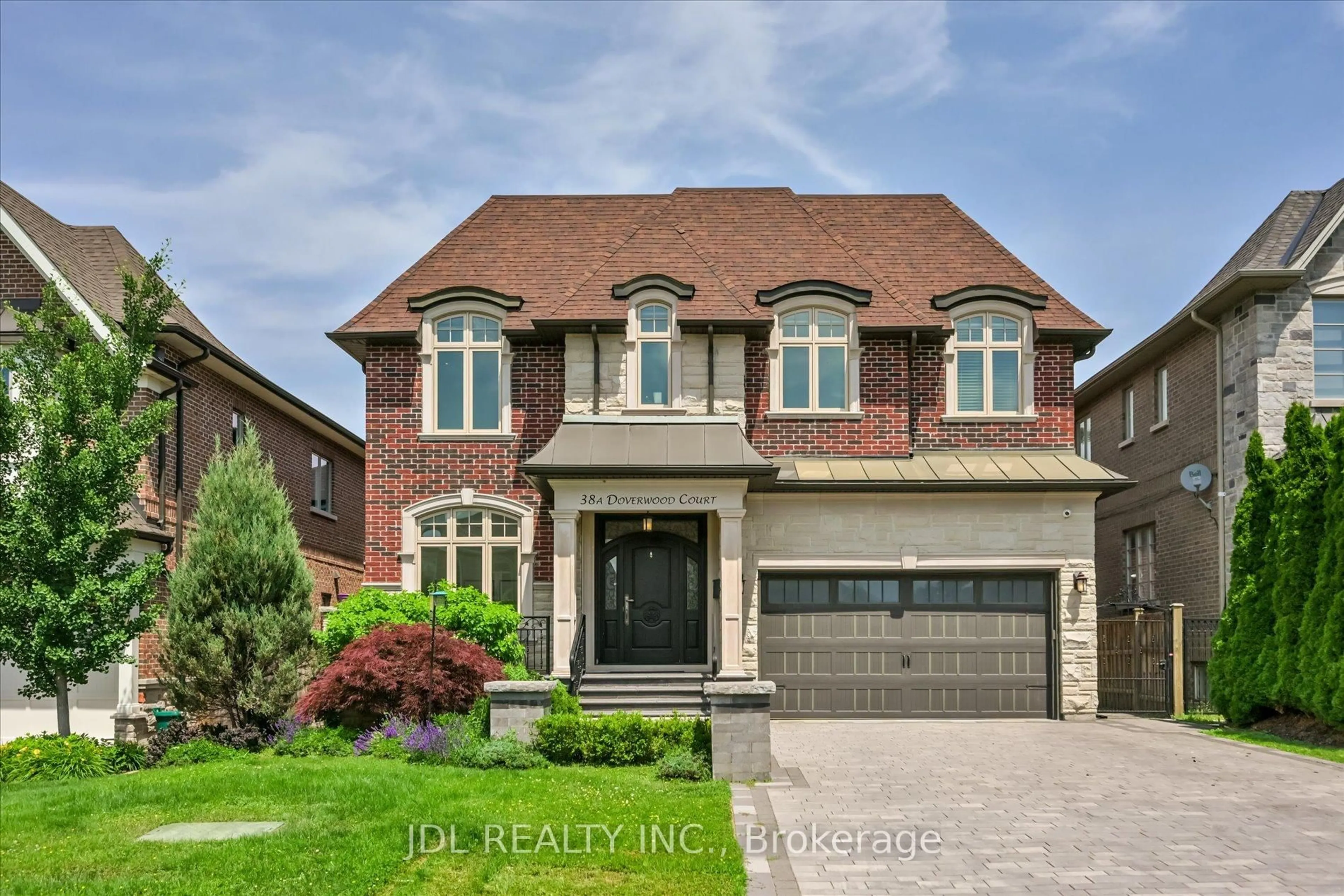 Home with brick exterior material, street for 38A Doverwood Crt, Toronto Ontario M2M 2G8