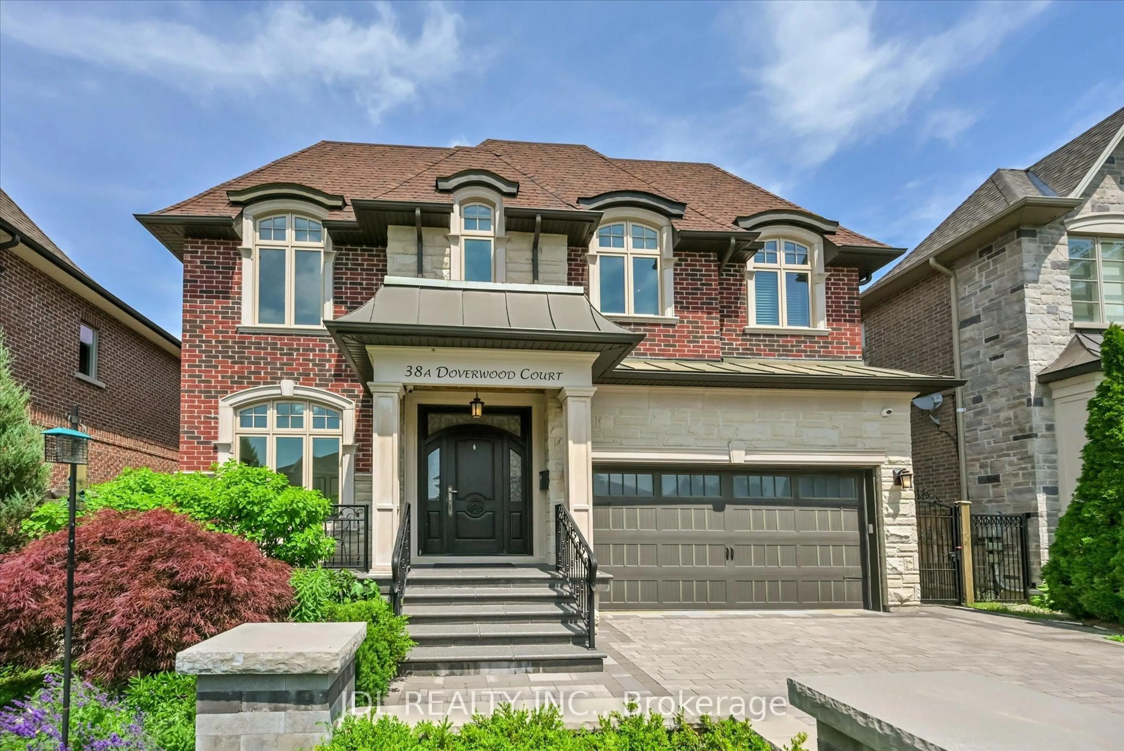 Home with brick exterior material, street for 38A Doverwood Crt, Toronto Ontario M2M 2G8