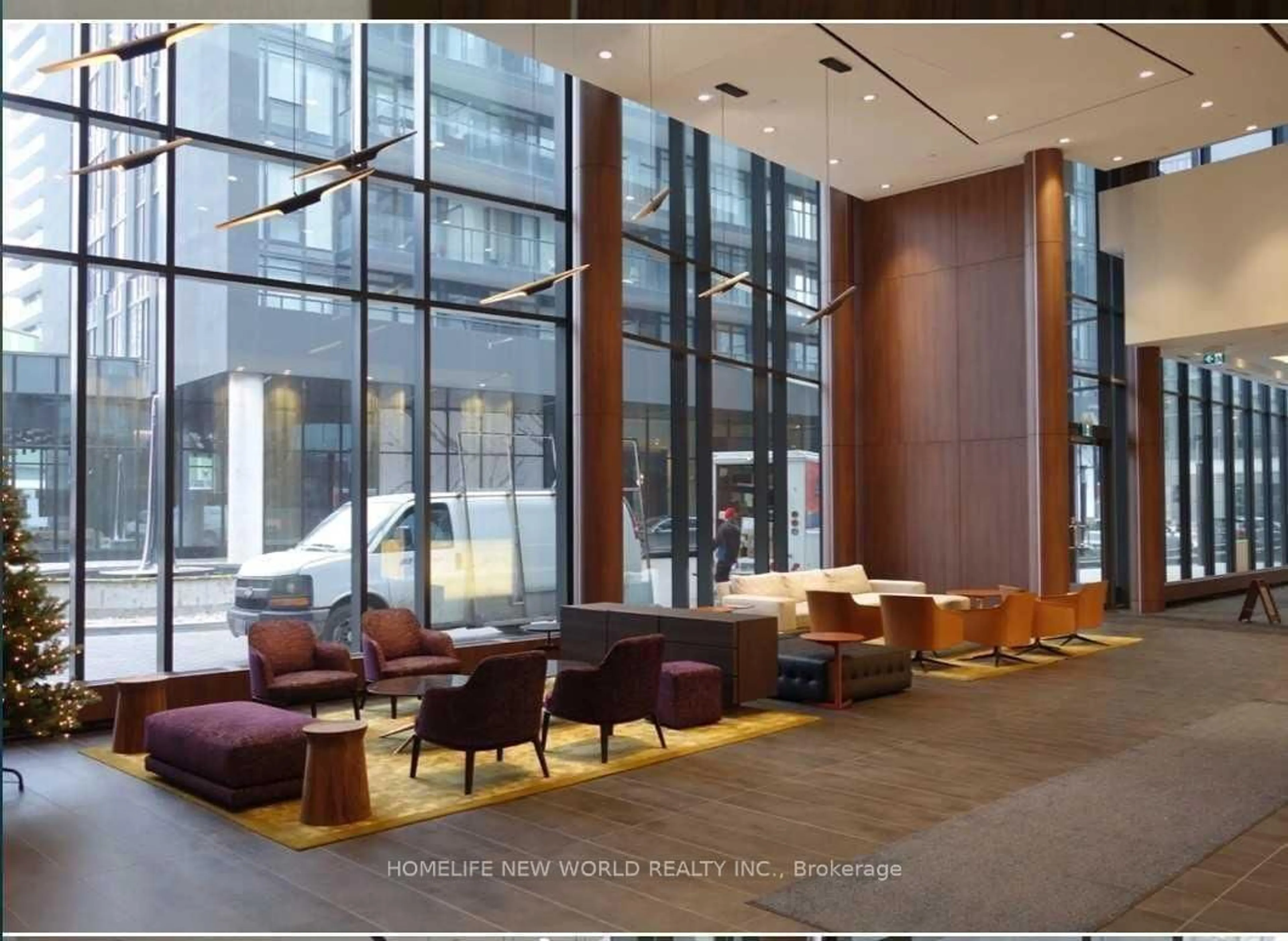 Lobby for 70 Queens Wharf Rd #1515, Toronto Ontario M5V 0J2