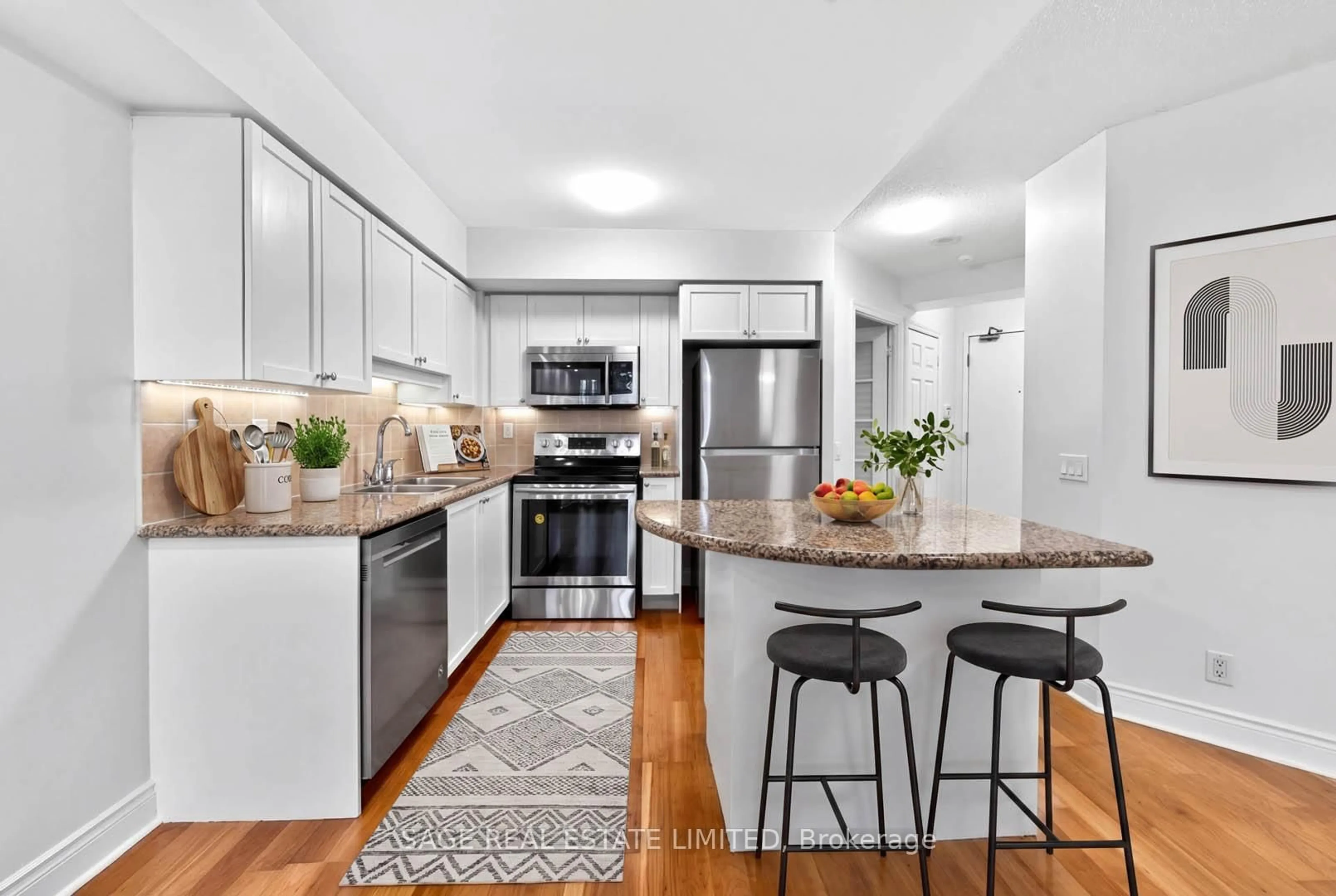 Open concept kitchen, unknown for 78 Harrison Garden Blvd #1214, Toronto Ontario M2N 7E2