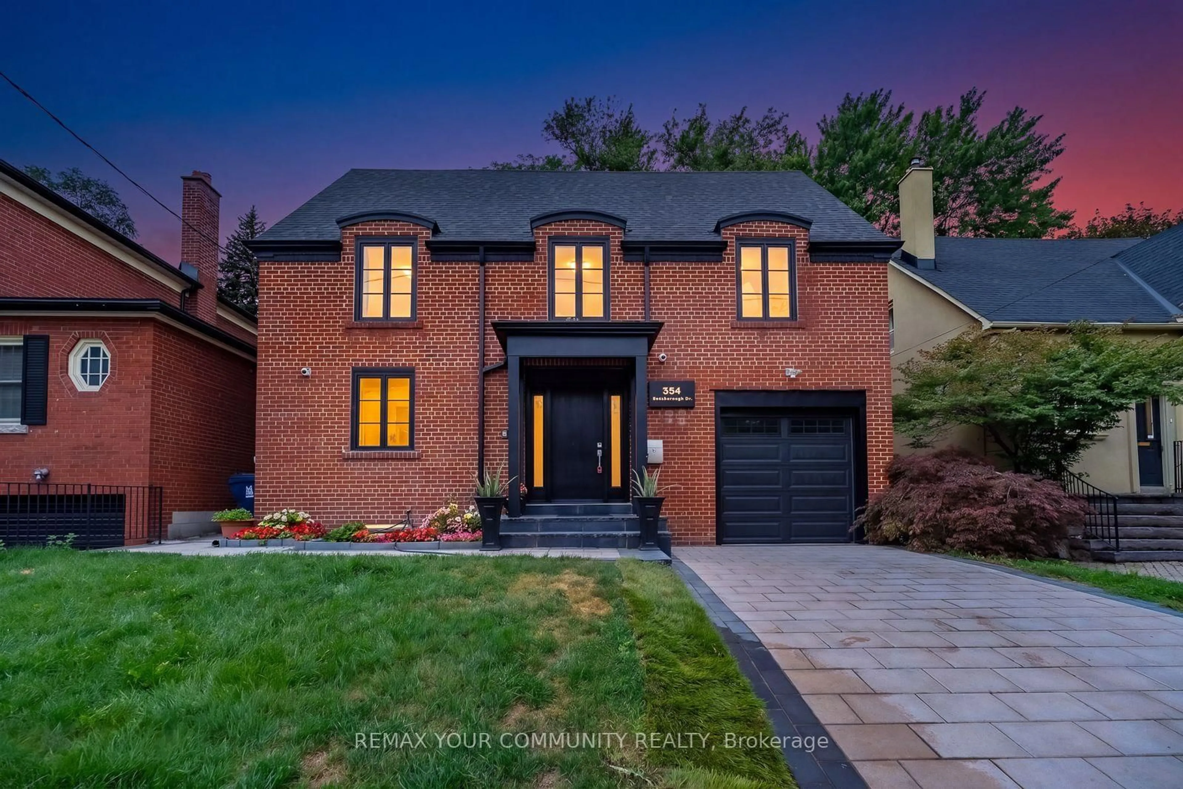 Home with brick exterior material, street for 354 Bessborough Dr, Toronto Ontario M4G 3L2