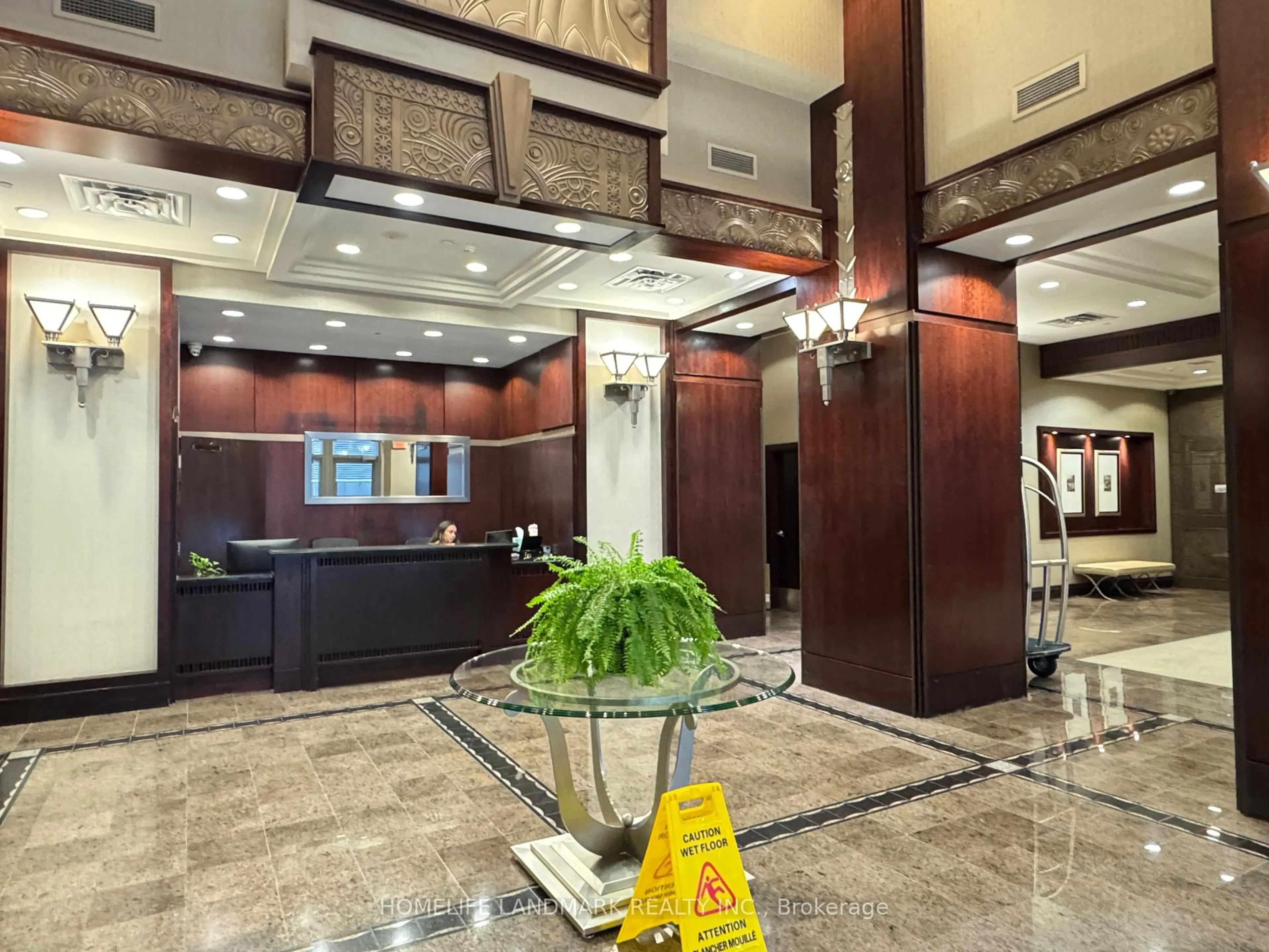 Lobby for 35 Balmuto St #501, Toronto Ontario M4Y 0A3