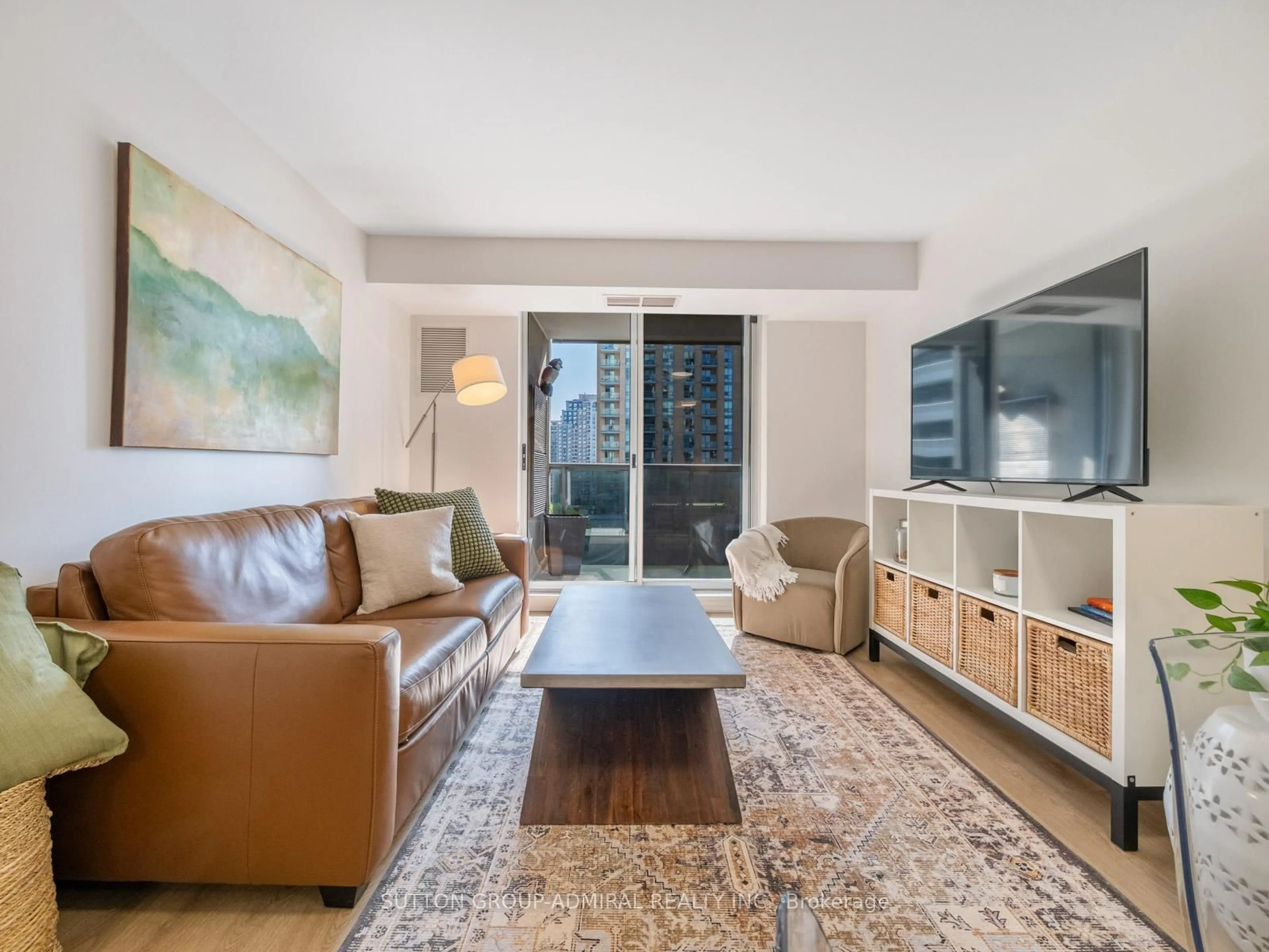 Living room with furniture, unknown for 35 Finch Ave #1112, Toronto Ontario M2N 6Z8