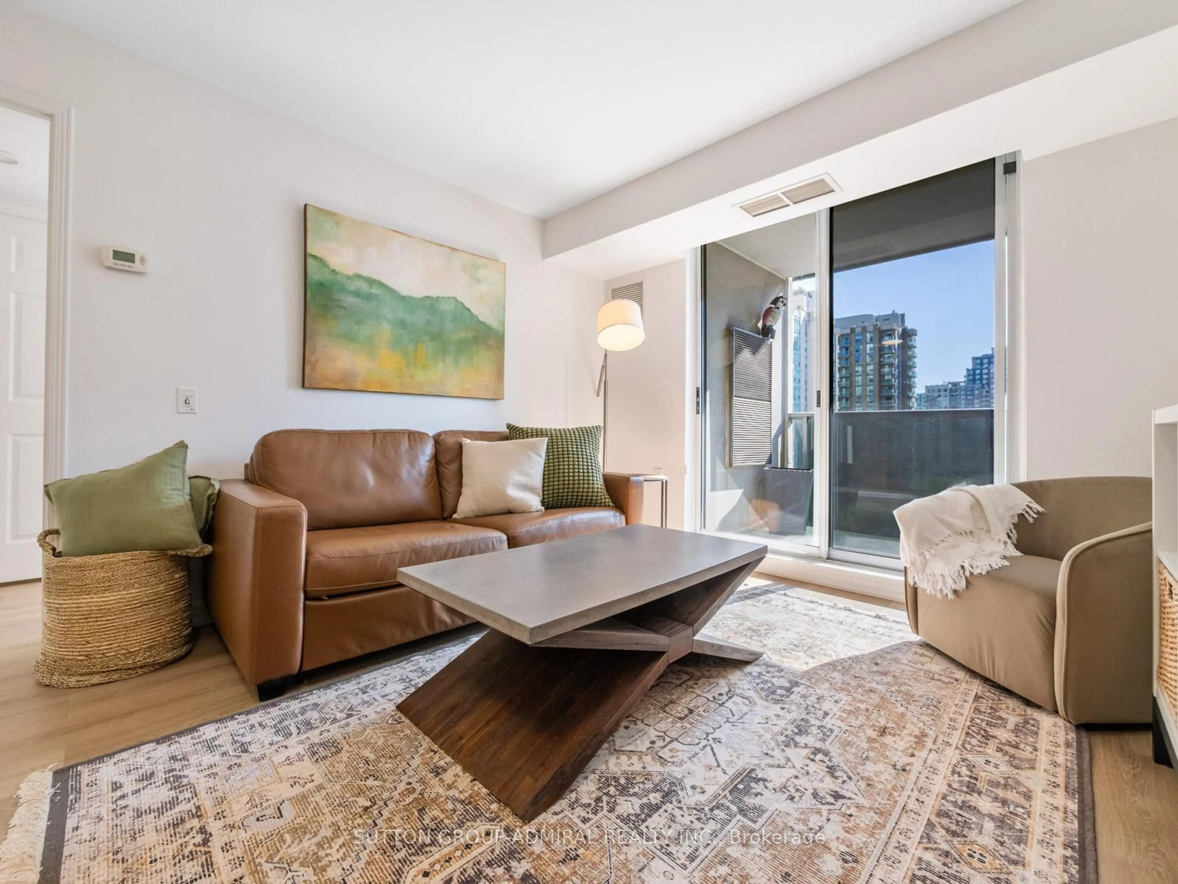 Living room with furniture, unknown for 35 Finch Ave #1112, Toronto Ontario M2N 6Z8