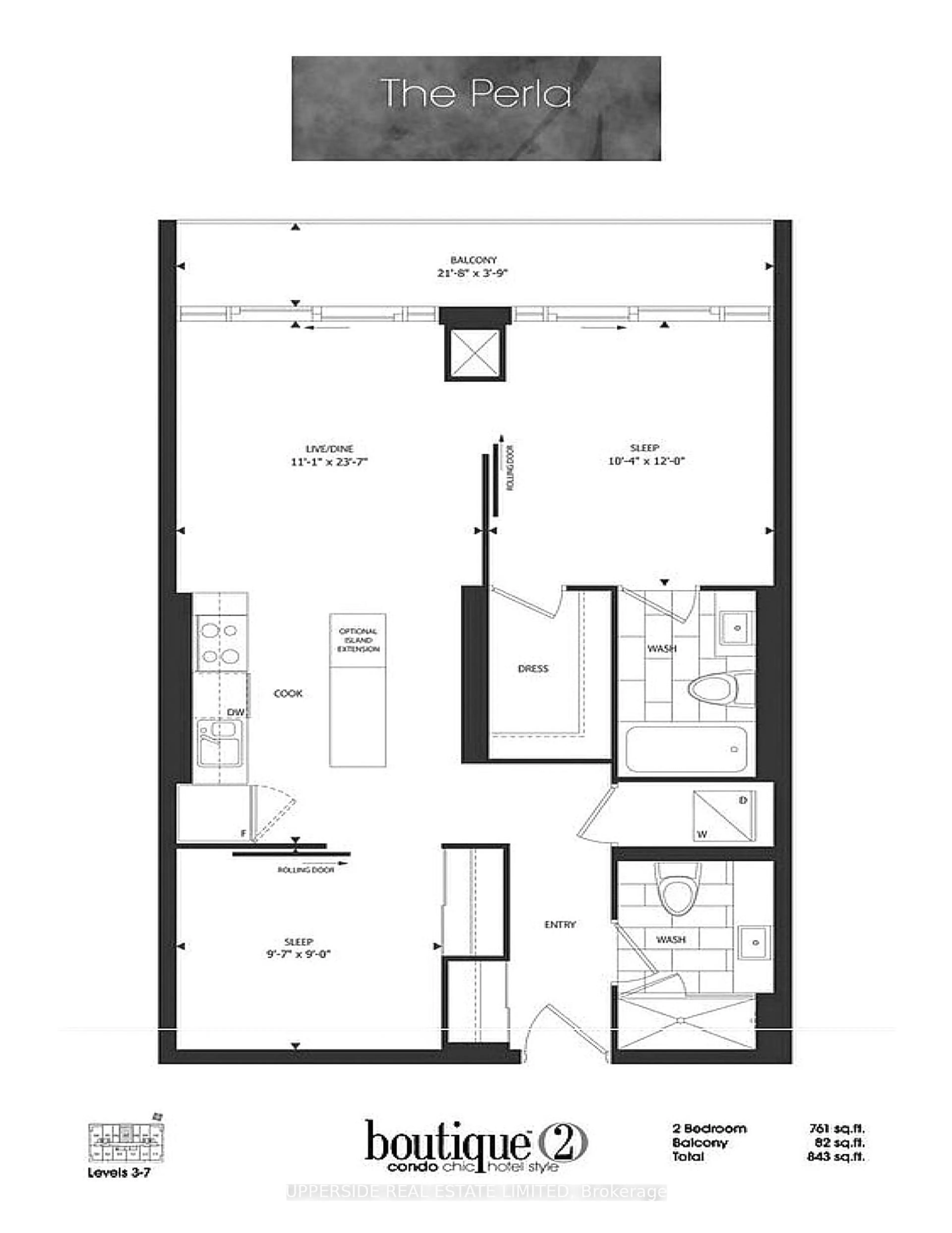 Floor plan for 126 Simcoe St #607, Toronto Ontario M5H 4E6