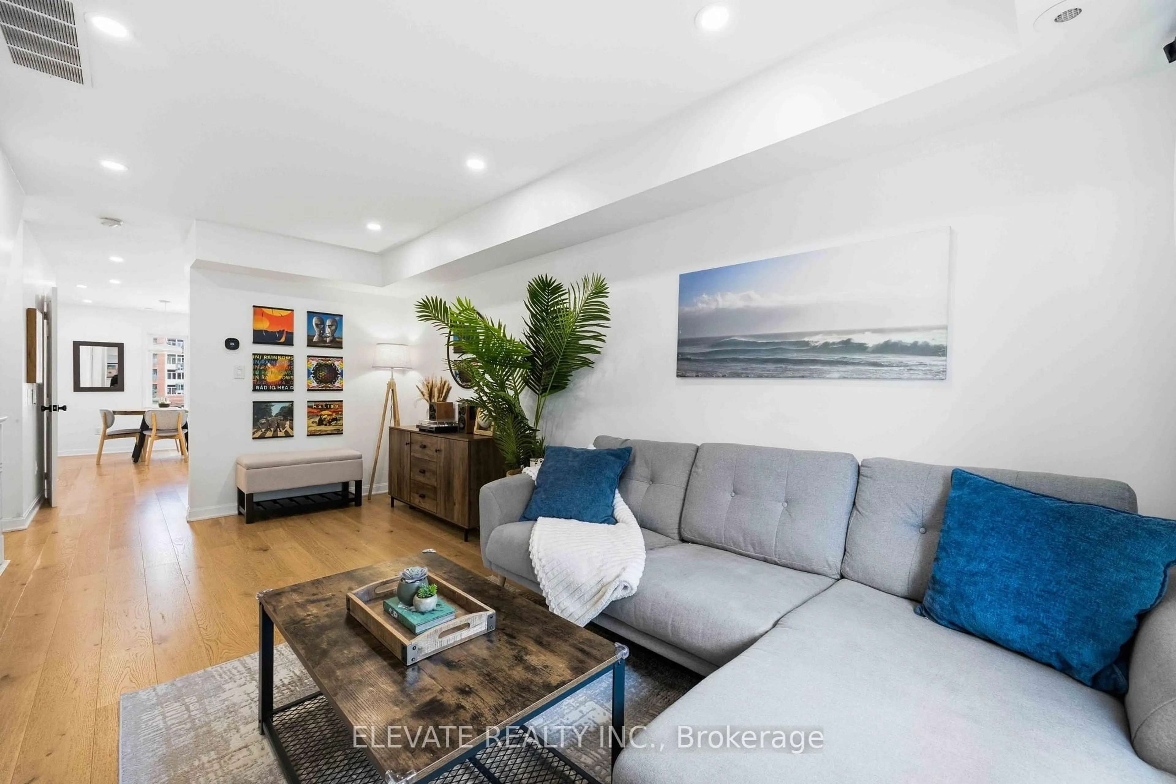 Living room with furniture, unknown for 50 Merchant Lane #206, Toronto Ontario M6P 4J6