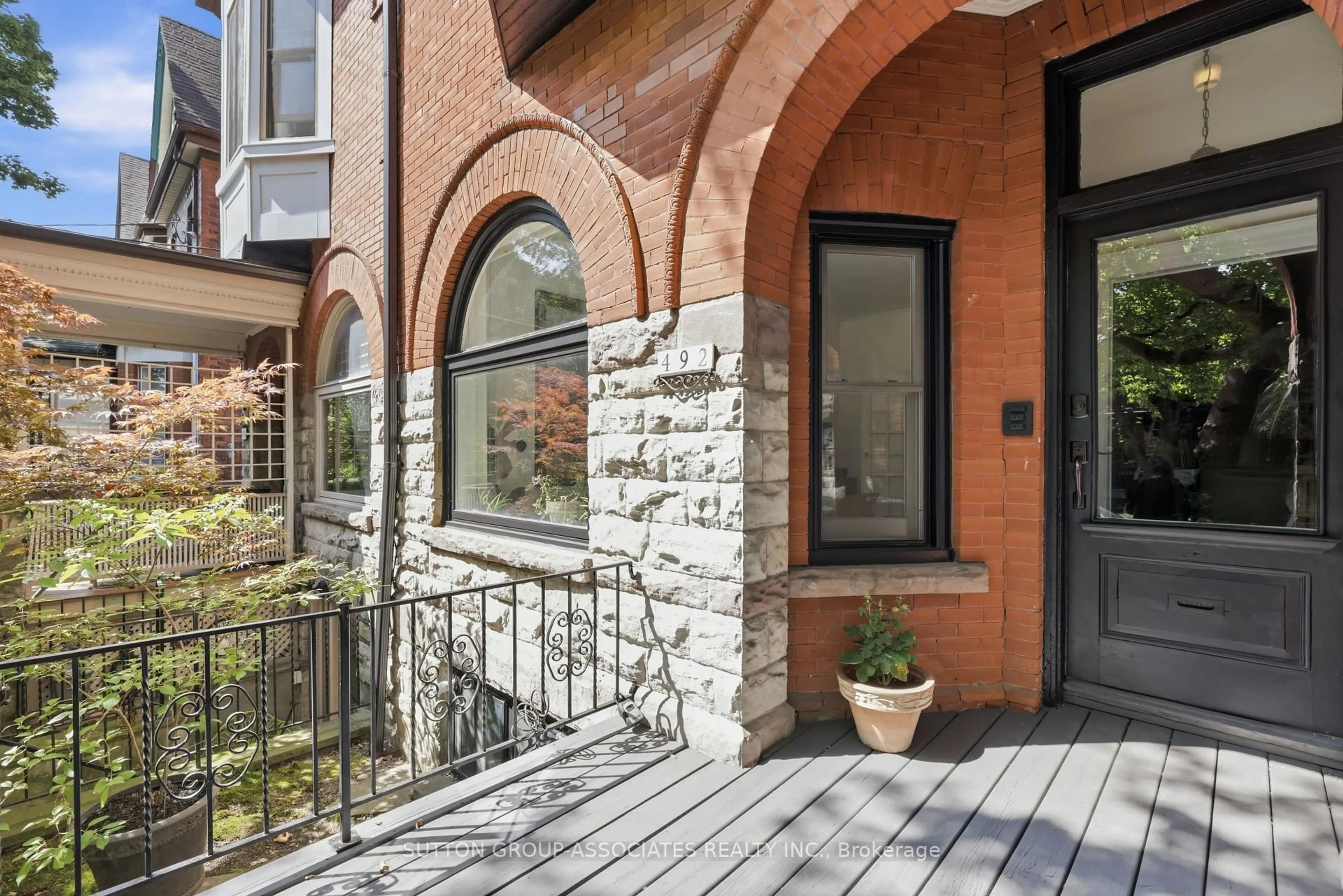 Home with brick exterior material, street for 492 Euclid Ave, Toronto Ontario M6G 2S9