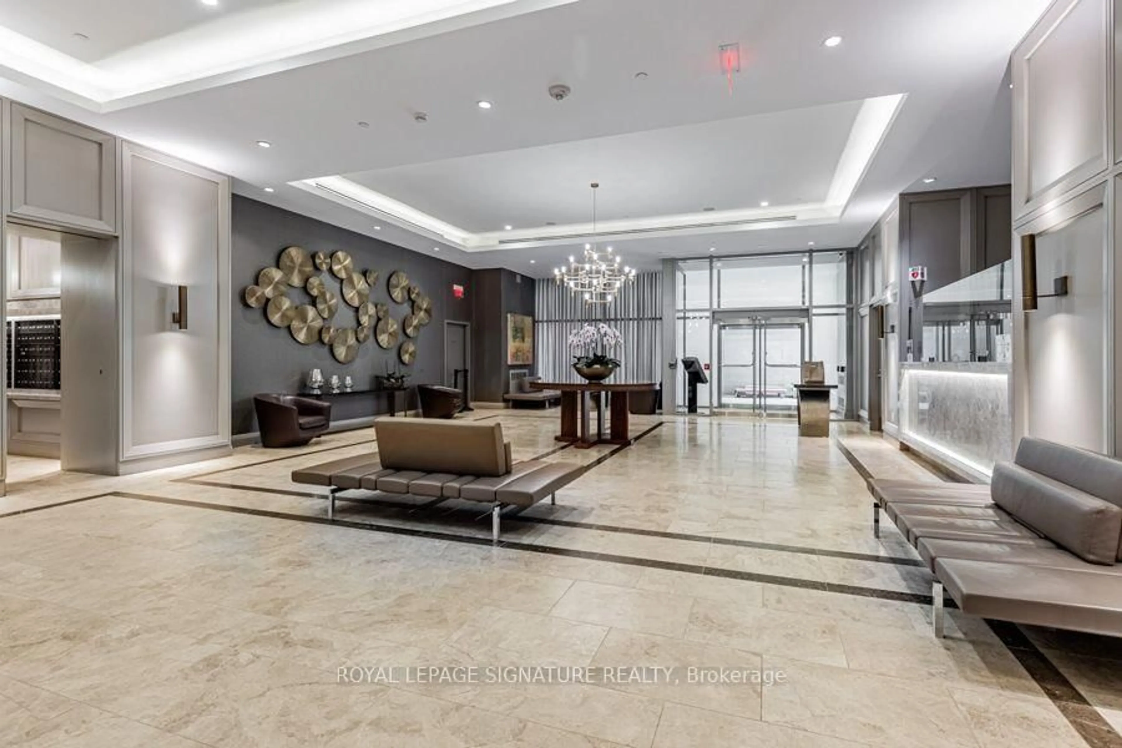 Lobby for 155 Yorkville Ave #1110, Toronto Ontario M5R 1C4