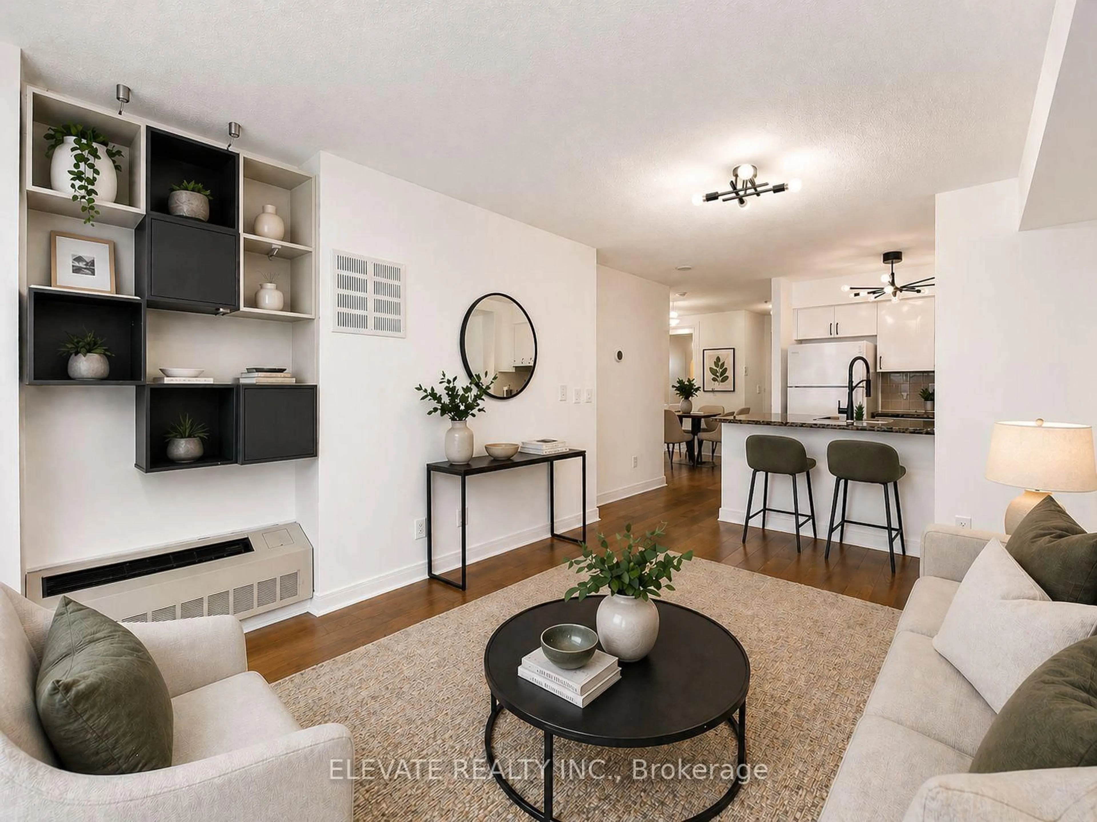 Living room with furniture, unknown for 35 Bales Ave #1701, Toronto Ontario M2N 7L7