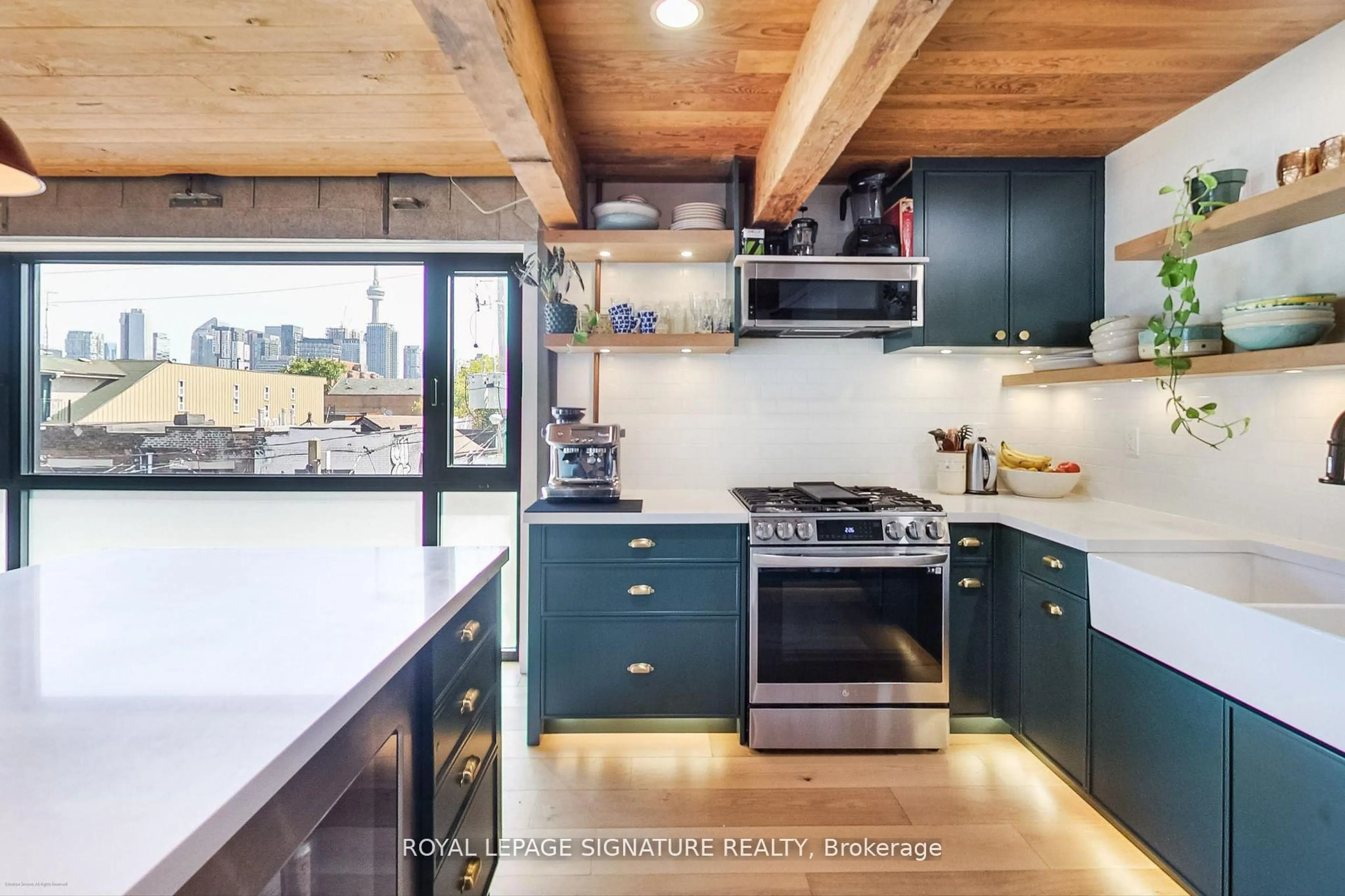 Contemporary kitchen, ceramic/tile floor for 6 Littlehayes Lane, Toronto Ontario M5T 1L8