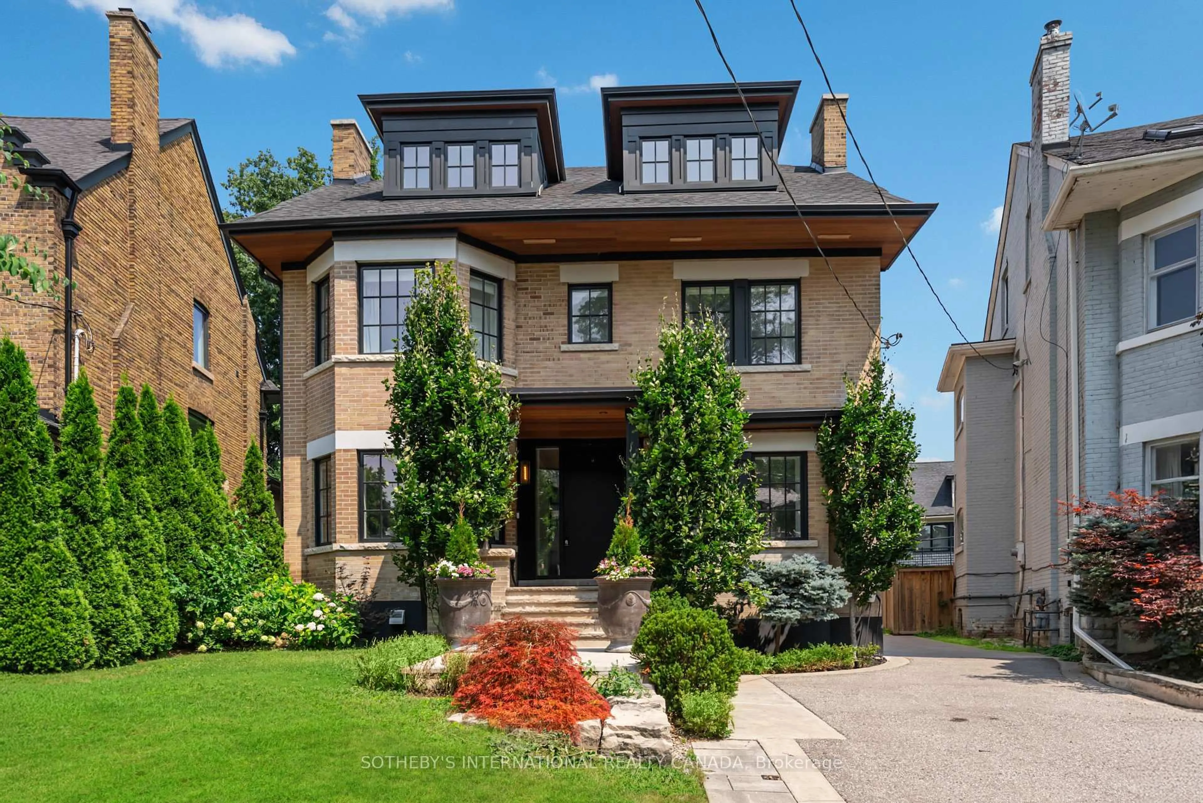 Home with brick exterior material, street for 60 St Andrews Gdns, Toronto Ontario M4W 2E1