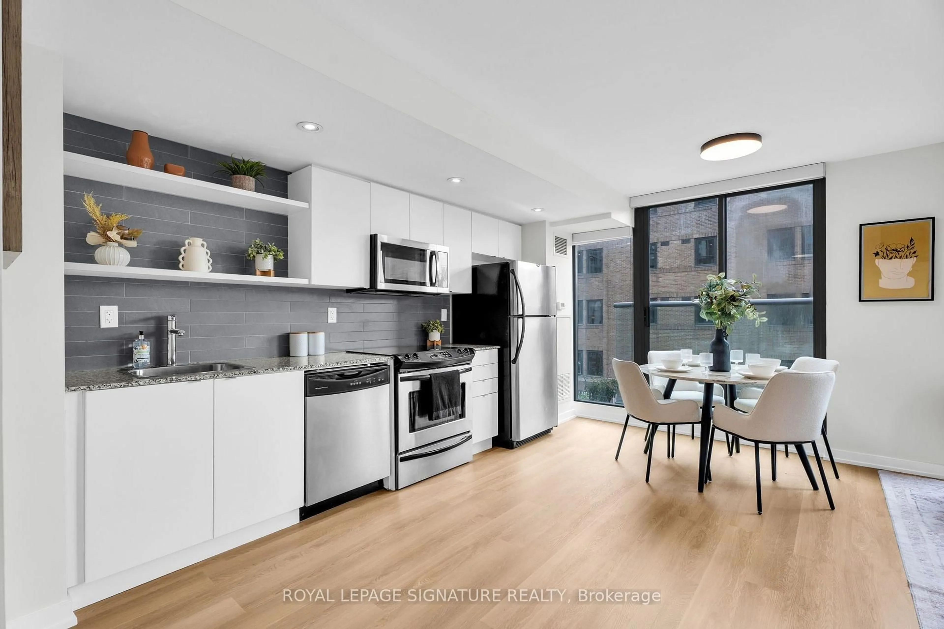 Open concept kitchen, unknown for 33 Lombard St #316, Toronto Ontario M5C 3H8