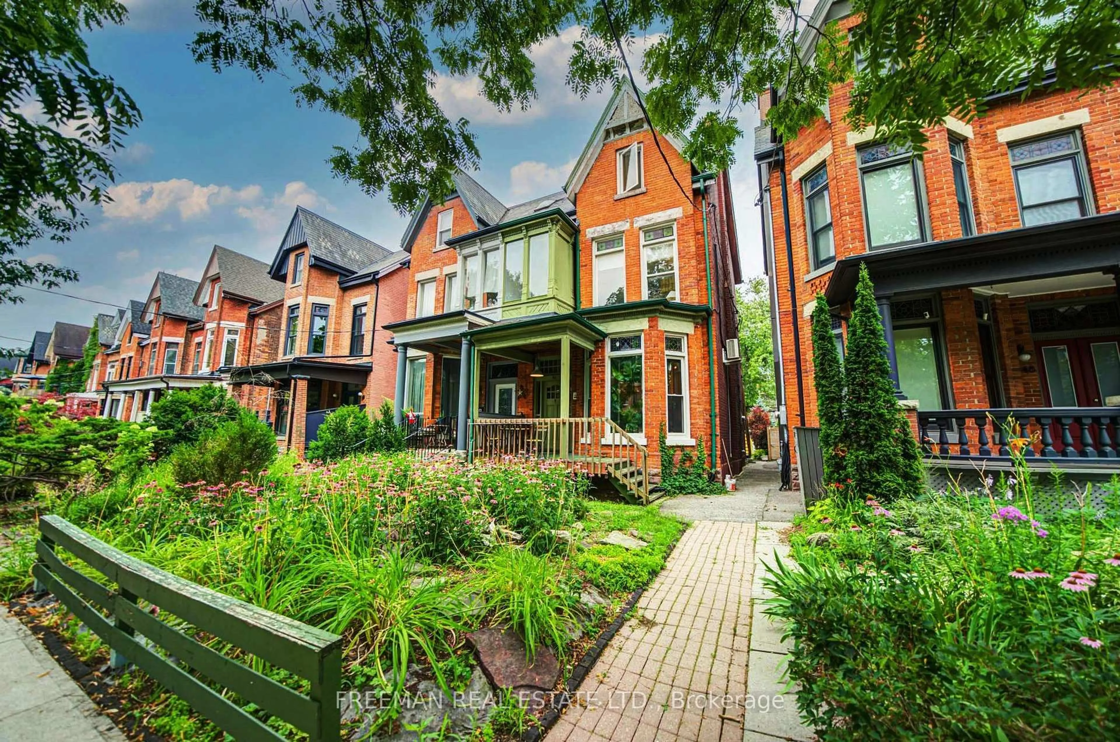 Home with brick exterior material, street for 46 Brunswick Ave, Toronto Ontario M5S 2L7