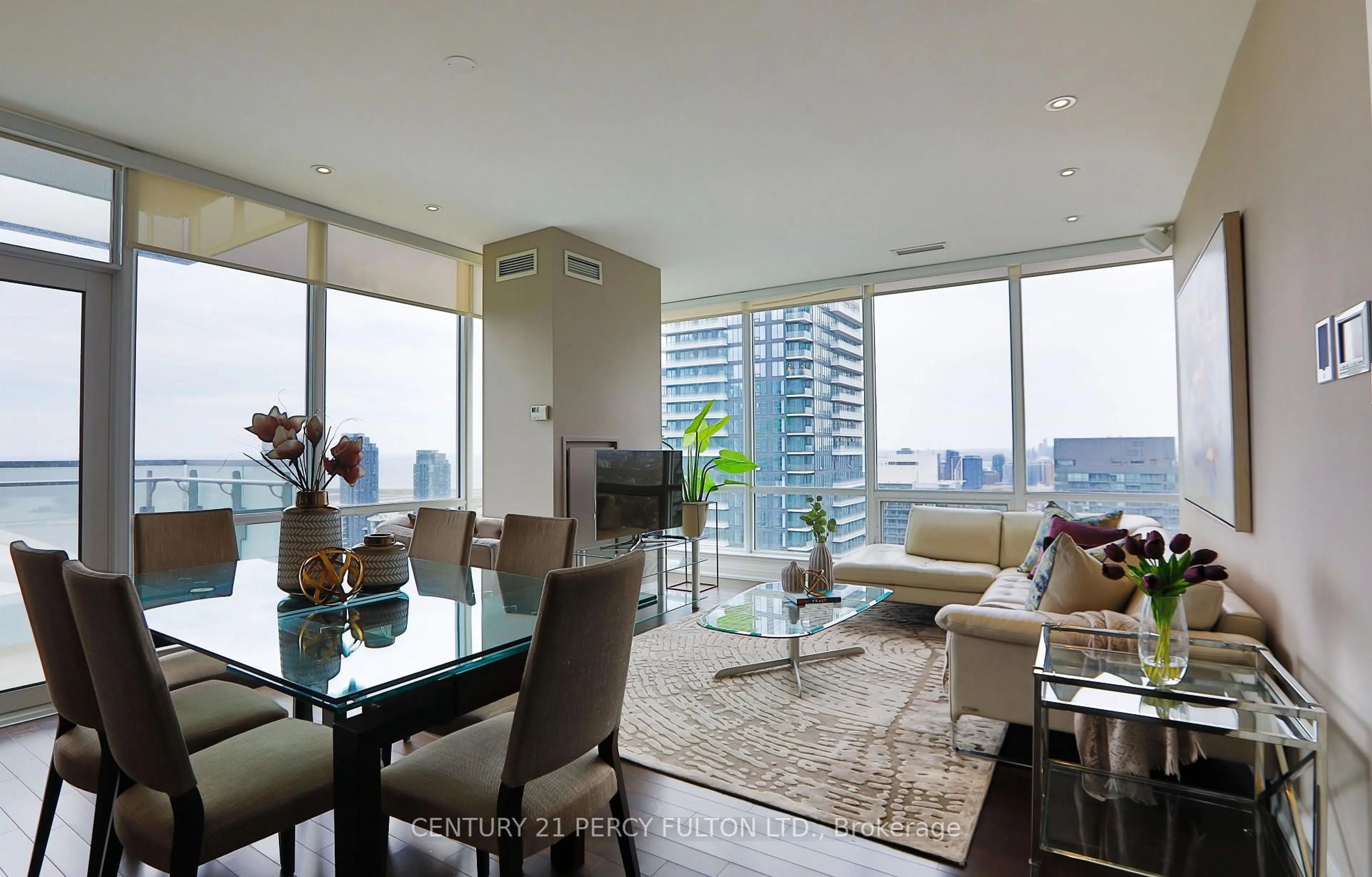 Living room with furniture, unknown for 80 John St #4002, Toronto Ontario M5V 3X4