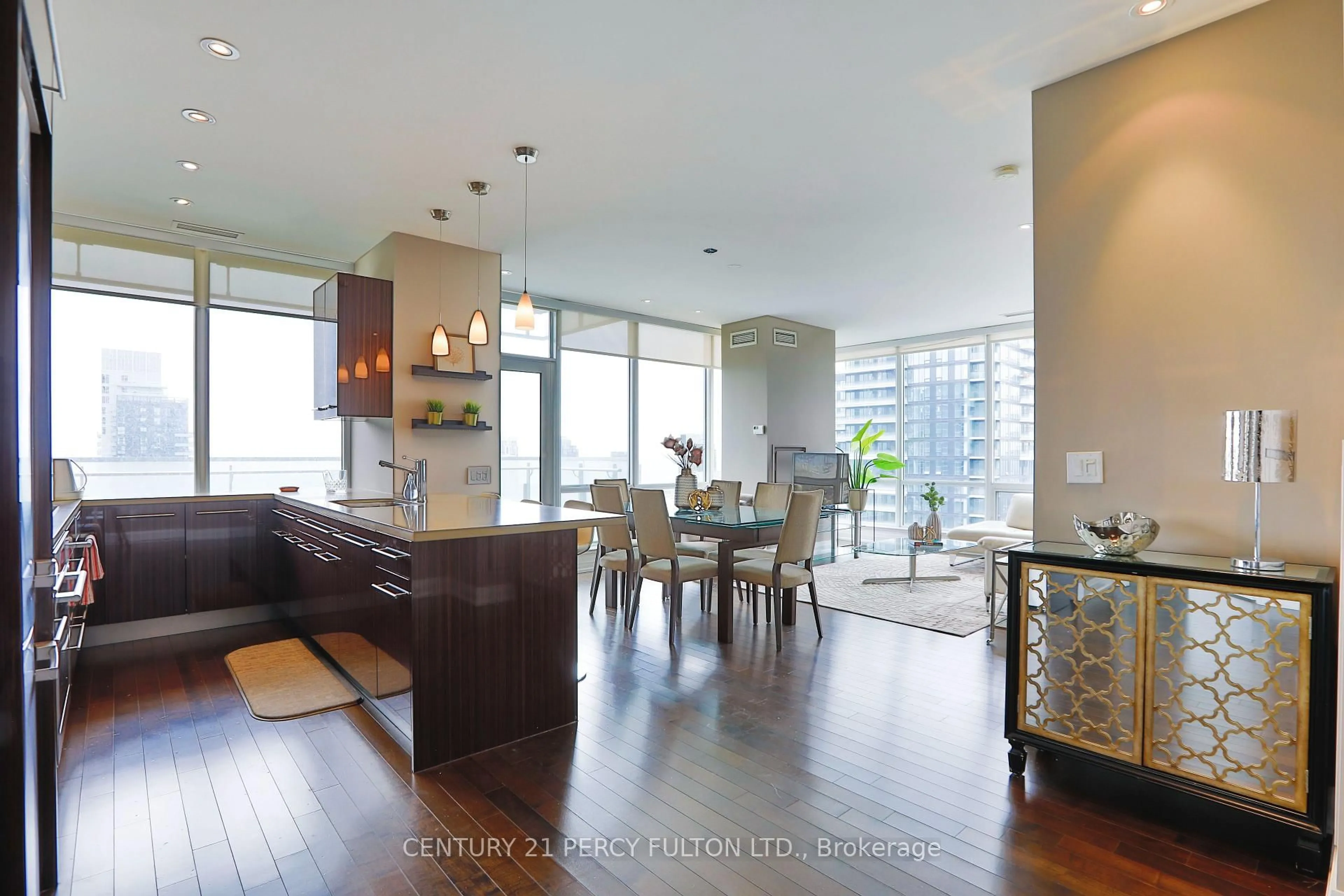 Open concept kitchen, unknown for 80 John St #4002, Toronto Ontario M5V 3X4