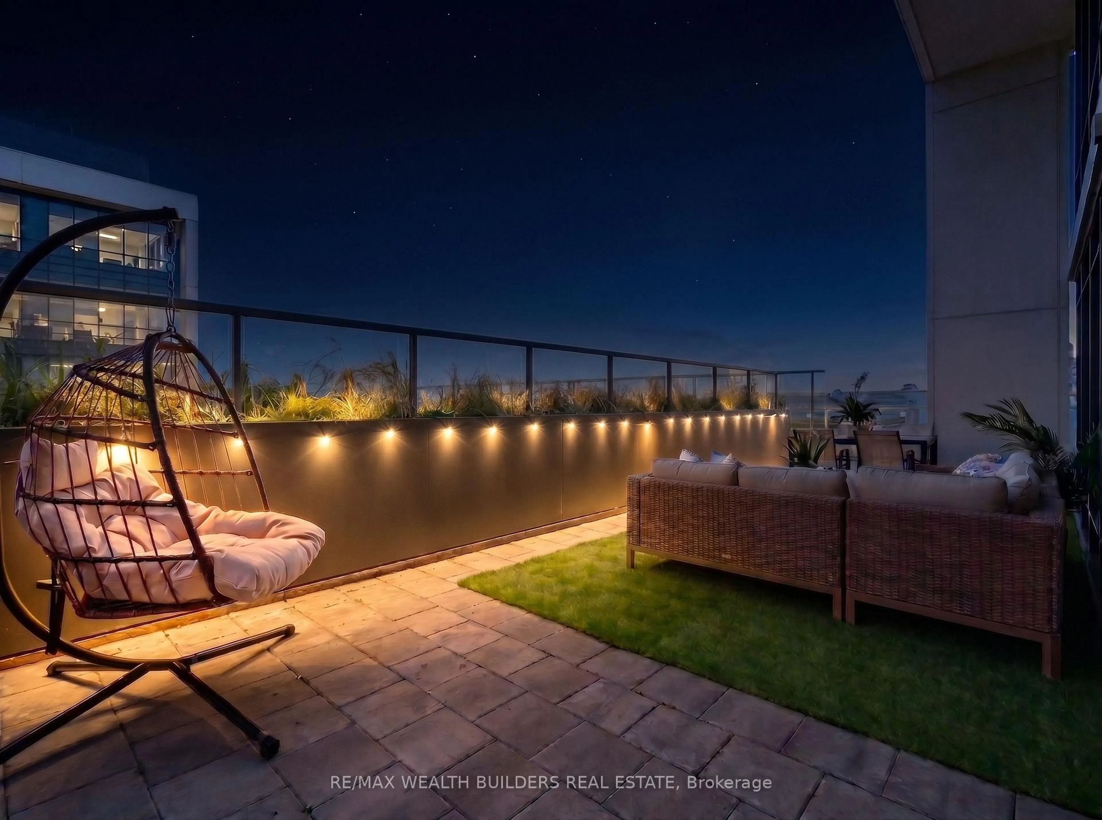 Balcony in the apartment, water/lake/river/ocean view for 15 Merchants' Wharf Way #1133, Toronto Ontario M5A 0N8