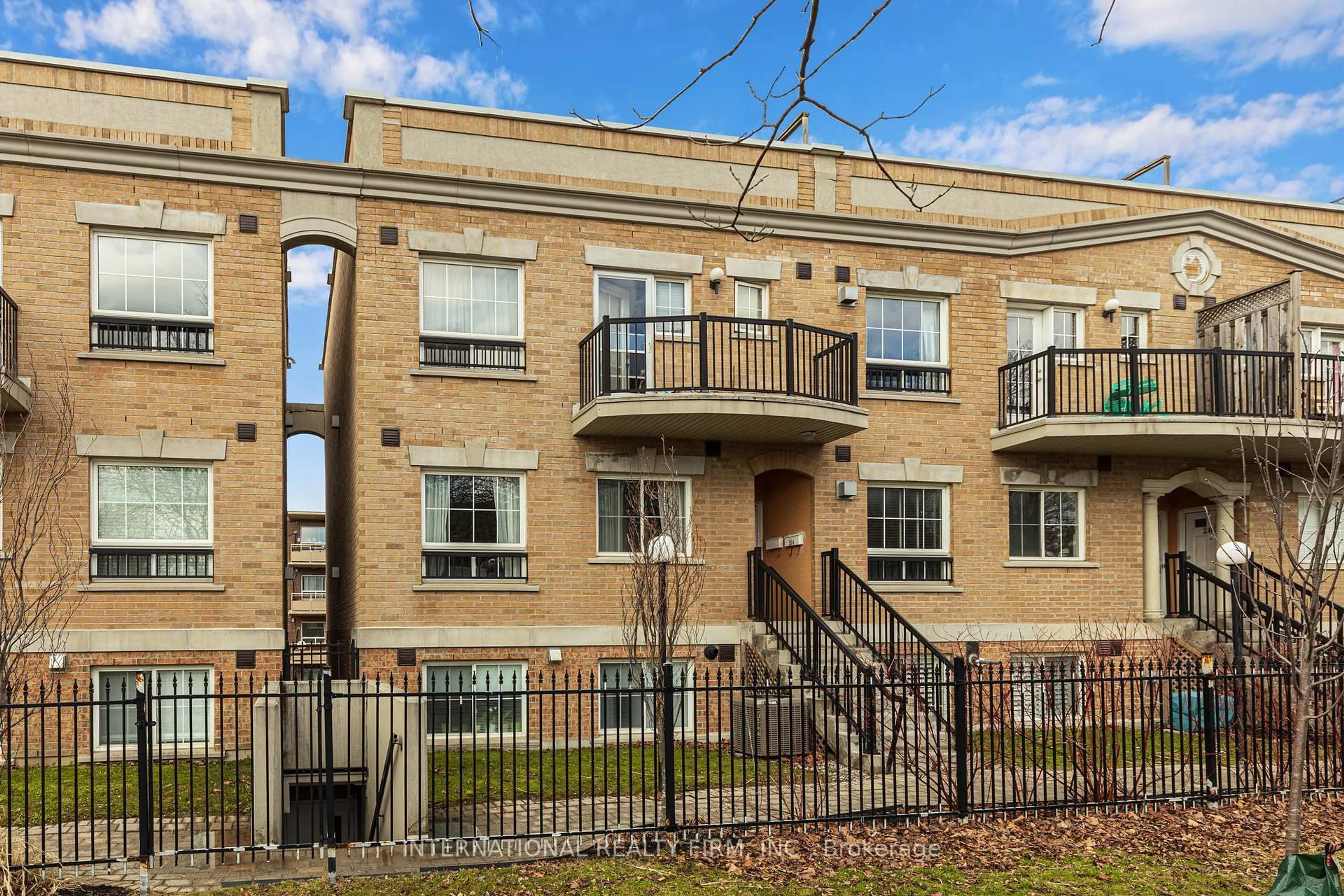 Home with brick exterior material, building for 1785 Eglinton Ave #204, Toronto Ontario M4A 2Y6