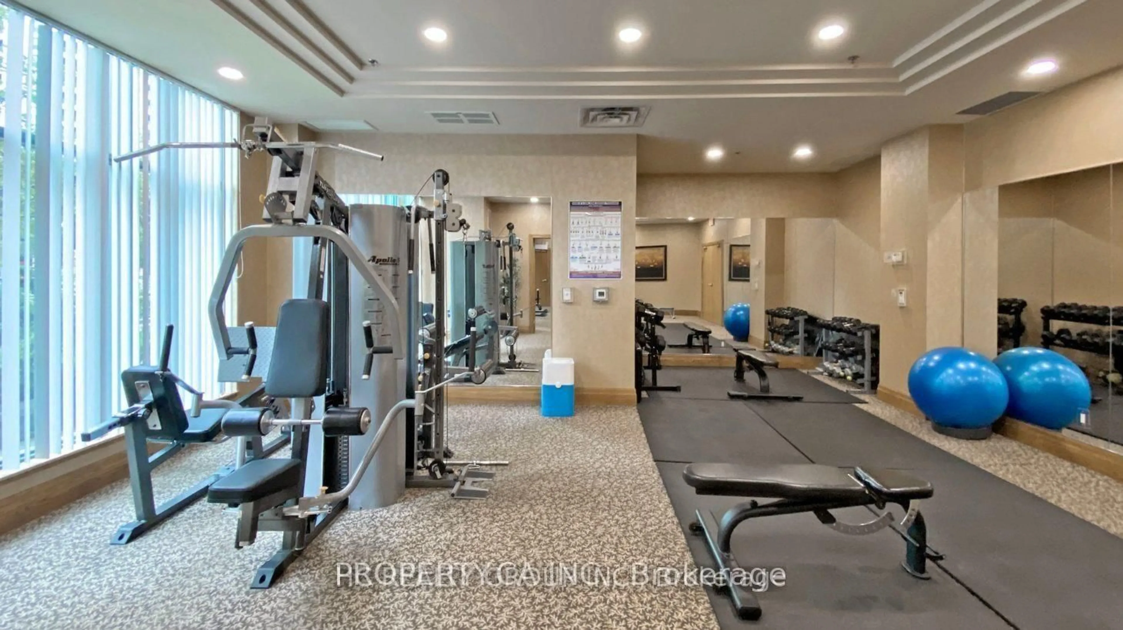 Gym or fitness room for 5508 Yonge St #2305, Toronto Ontario M2N 7L2