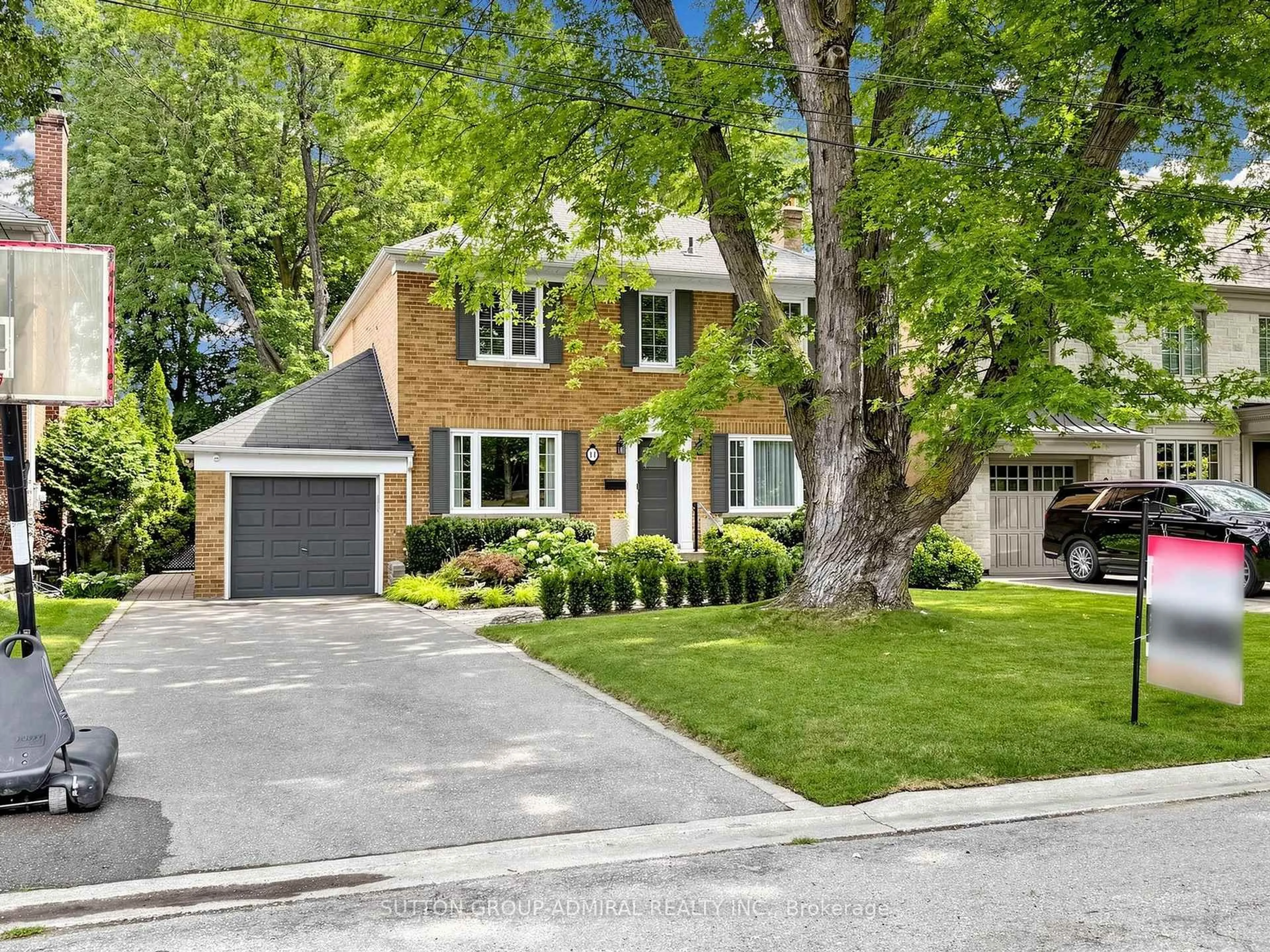 Home with brick exterior material, street for 11 Marchwood Dr, Toronto Ontario M3H 1J7