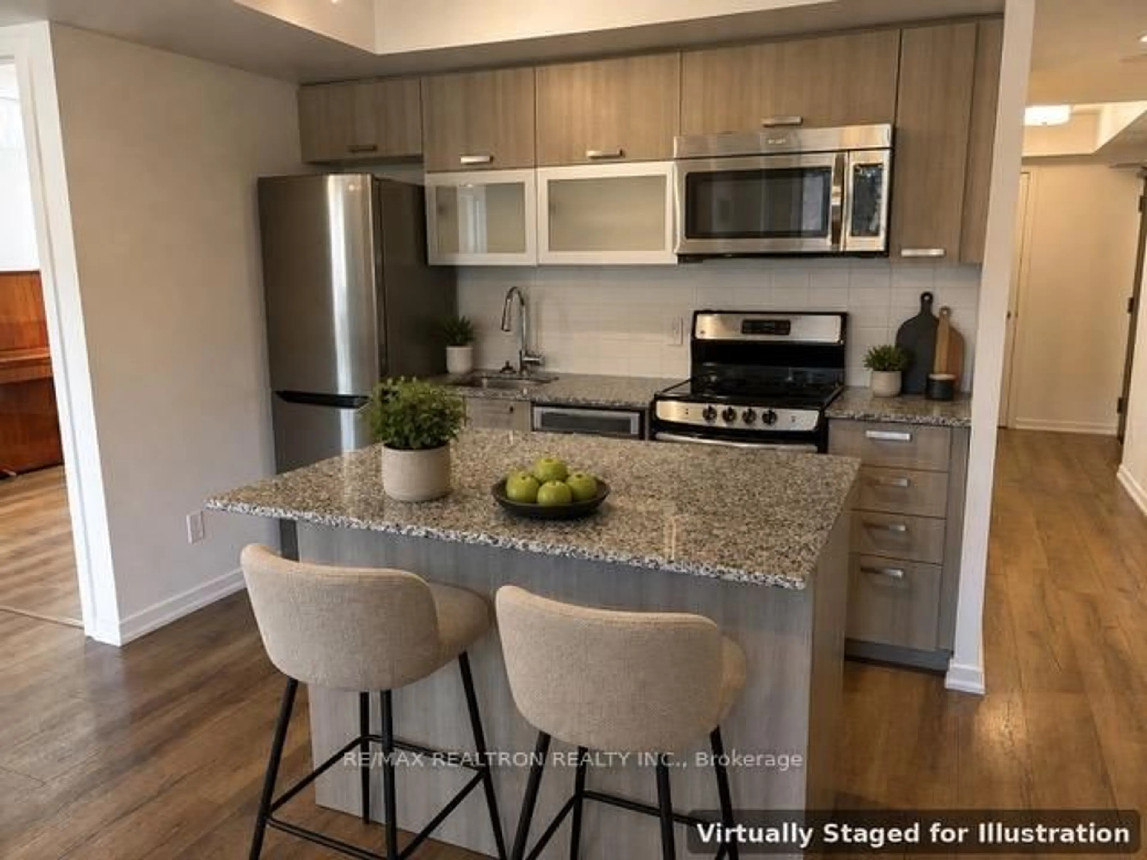 Open concept kitchen, unknown for 68 Abell St #239, Toronto Ontario M6J 0B1