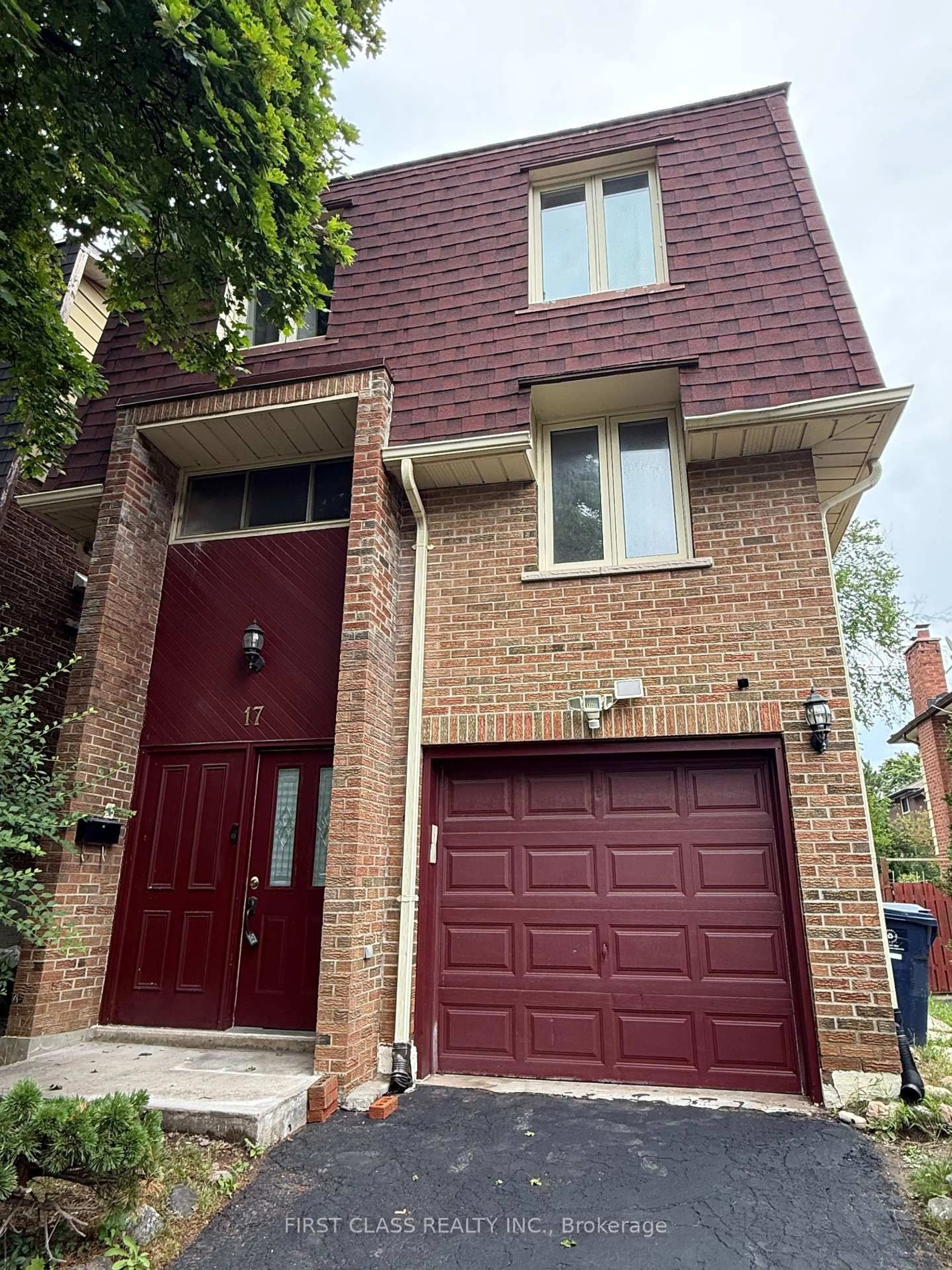 Home with brick exterior material, street for 17 Harnworth Dr, Toronto Ontario M2H 3C1