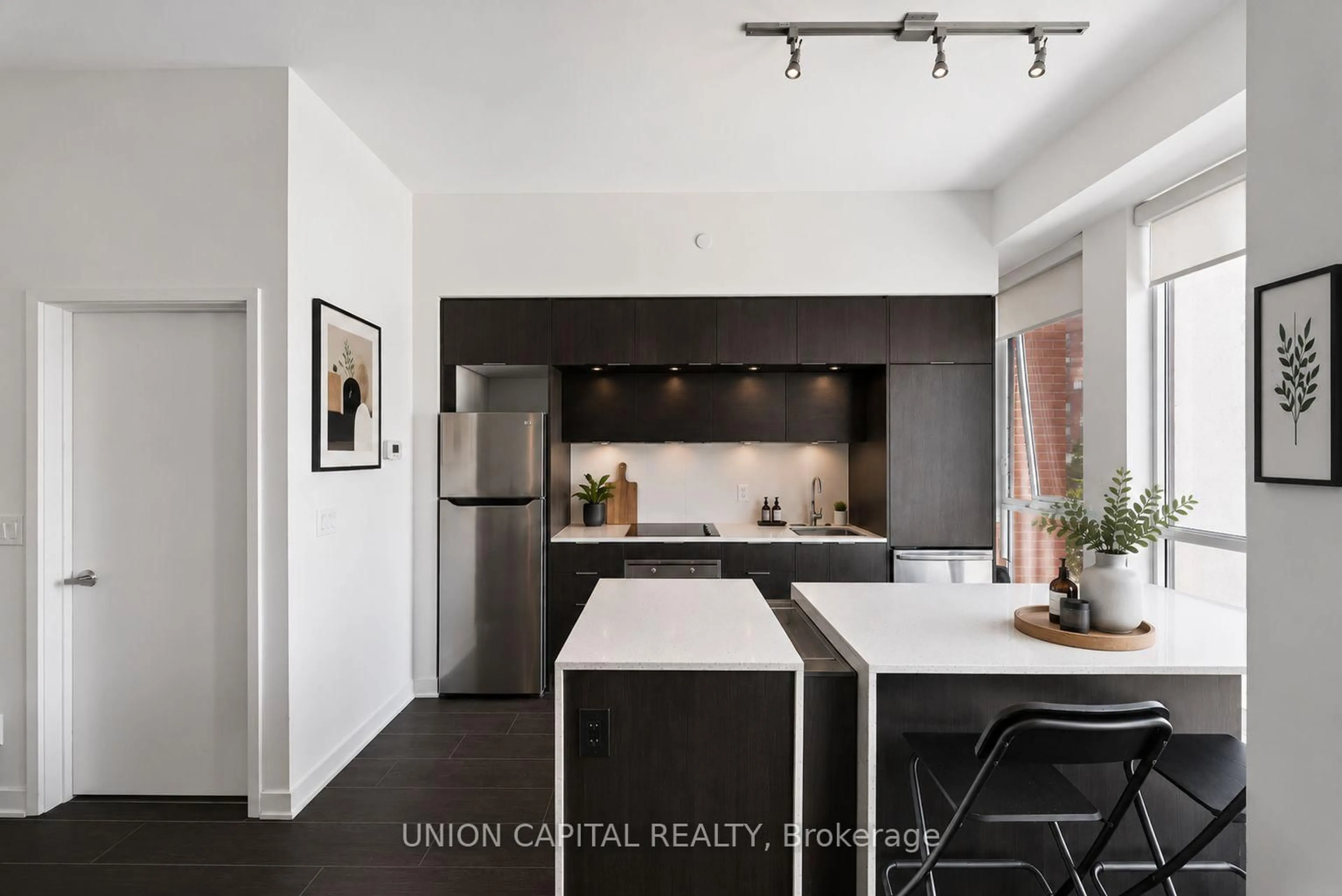 Contemporary kitchen, unknown for 170 Sumach St #417, Toronto Ontario M5A 0C3