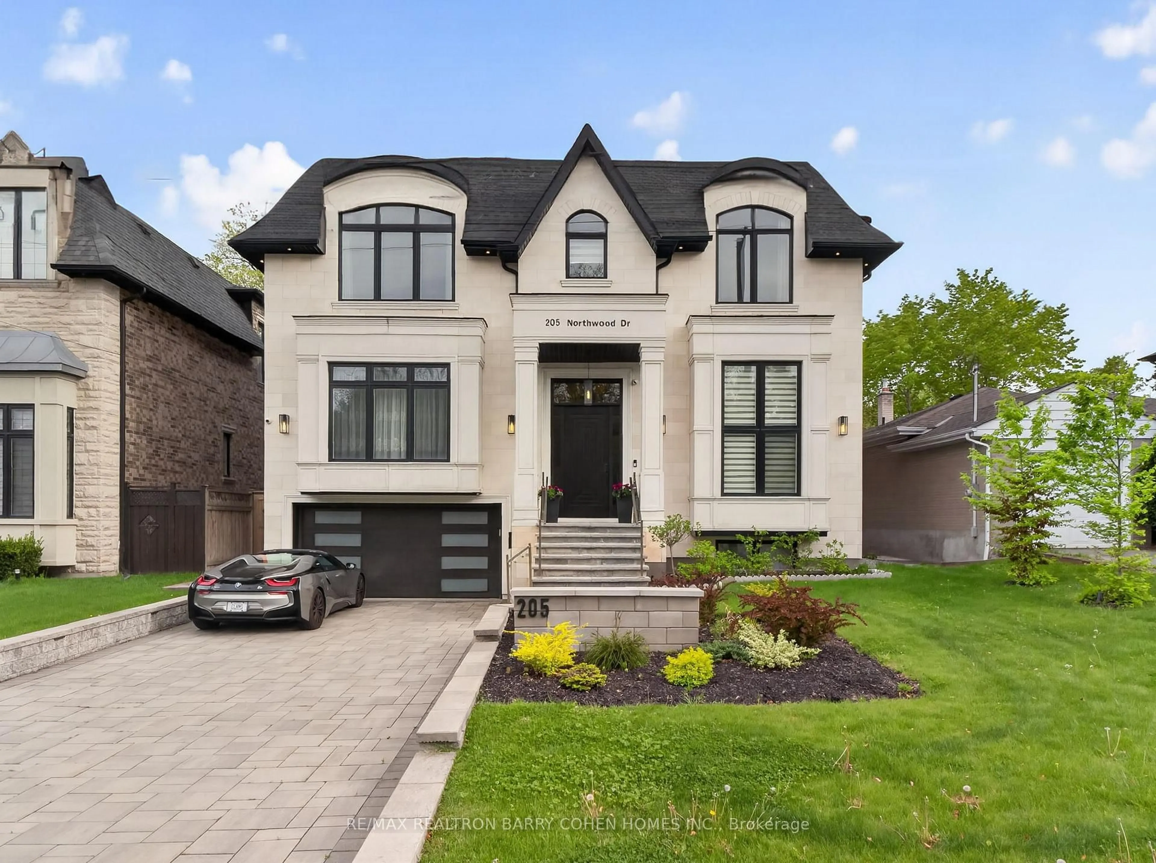 Home with brick exterior material, street for 205 Northwood Dr, Toronto Ontario M2M 2K5