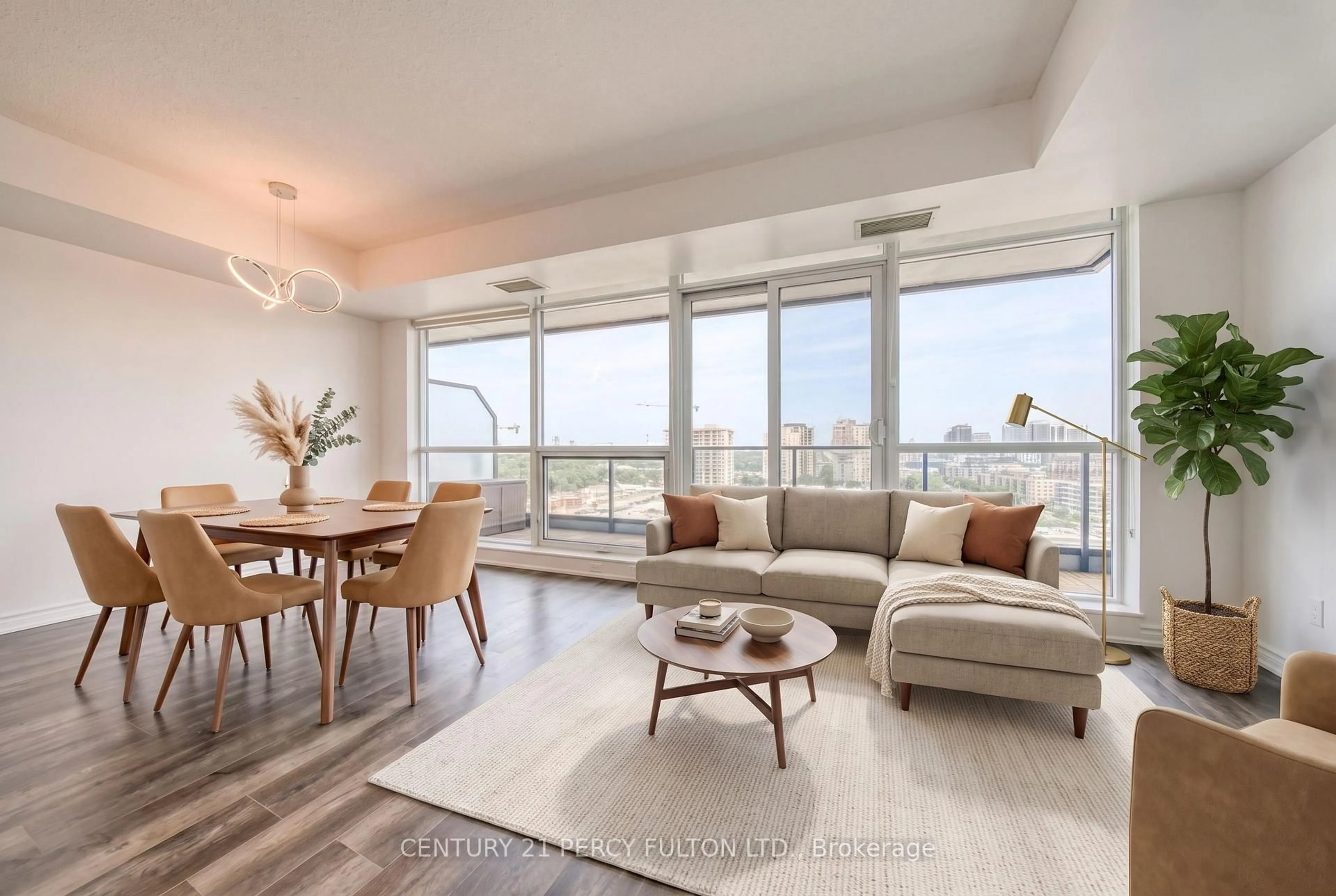 Living room with furniture, unknown for 2885 Bayview Ave #1030, Toronto Ontario M2K 0A3
