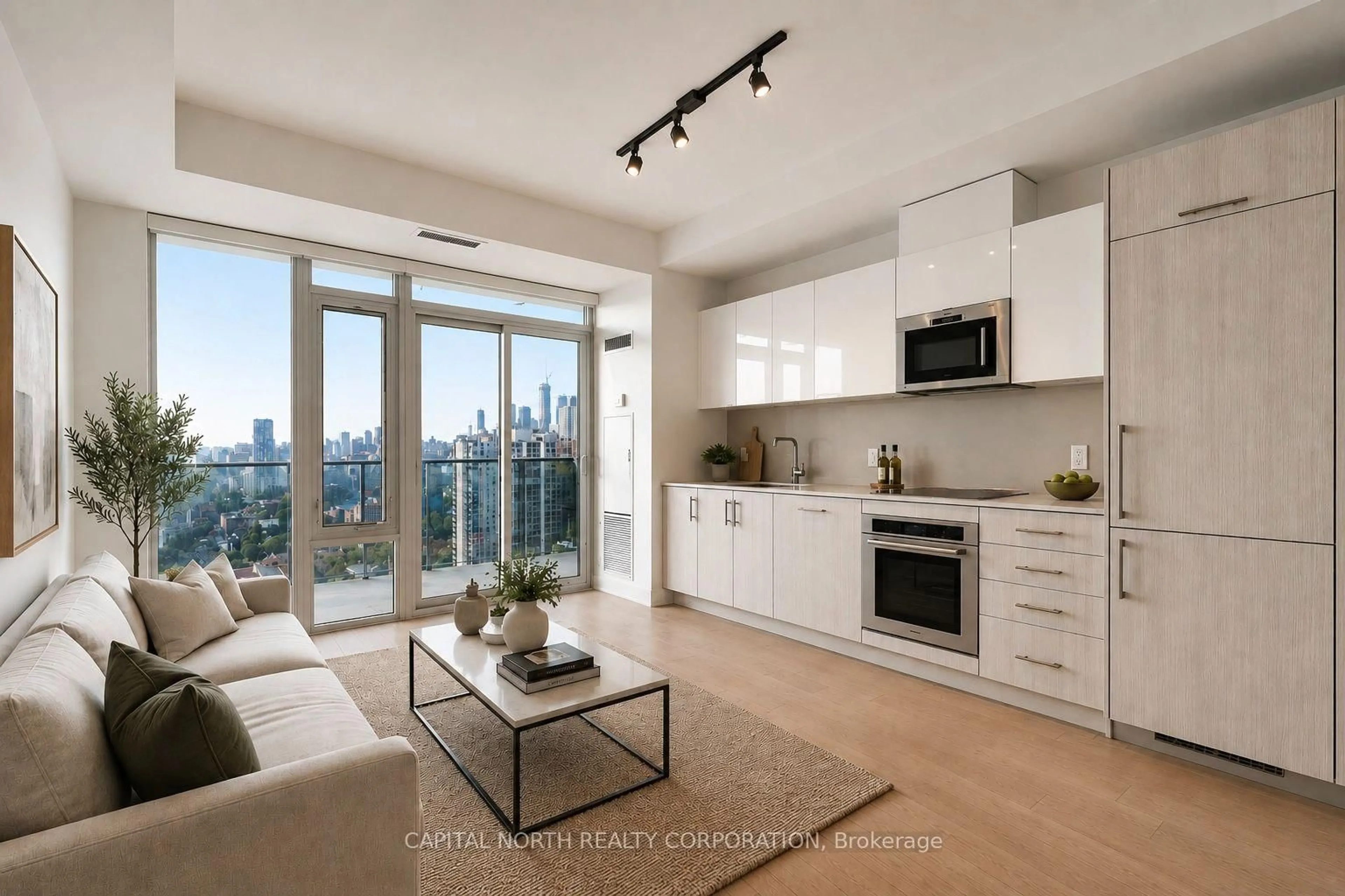Living room with furniture, unknown for 330 Richmond St #2507, Toronto Ontario M5V 1X2