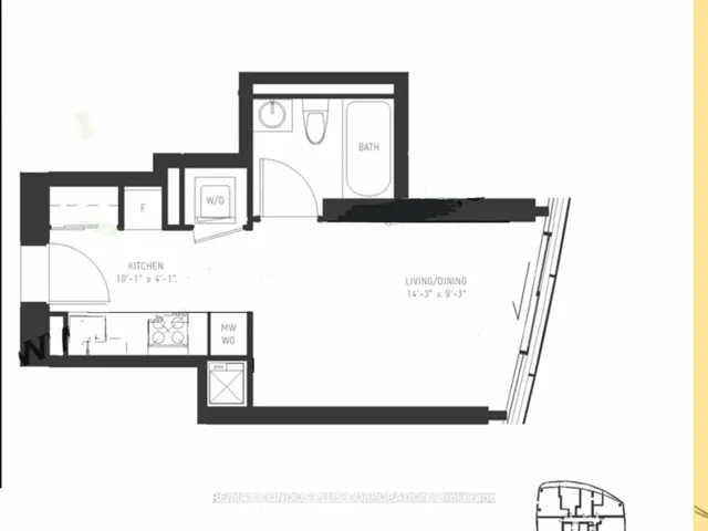 14 York St #5102, Toronto 3
