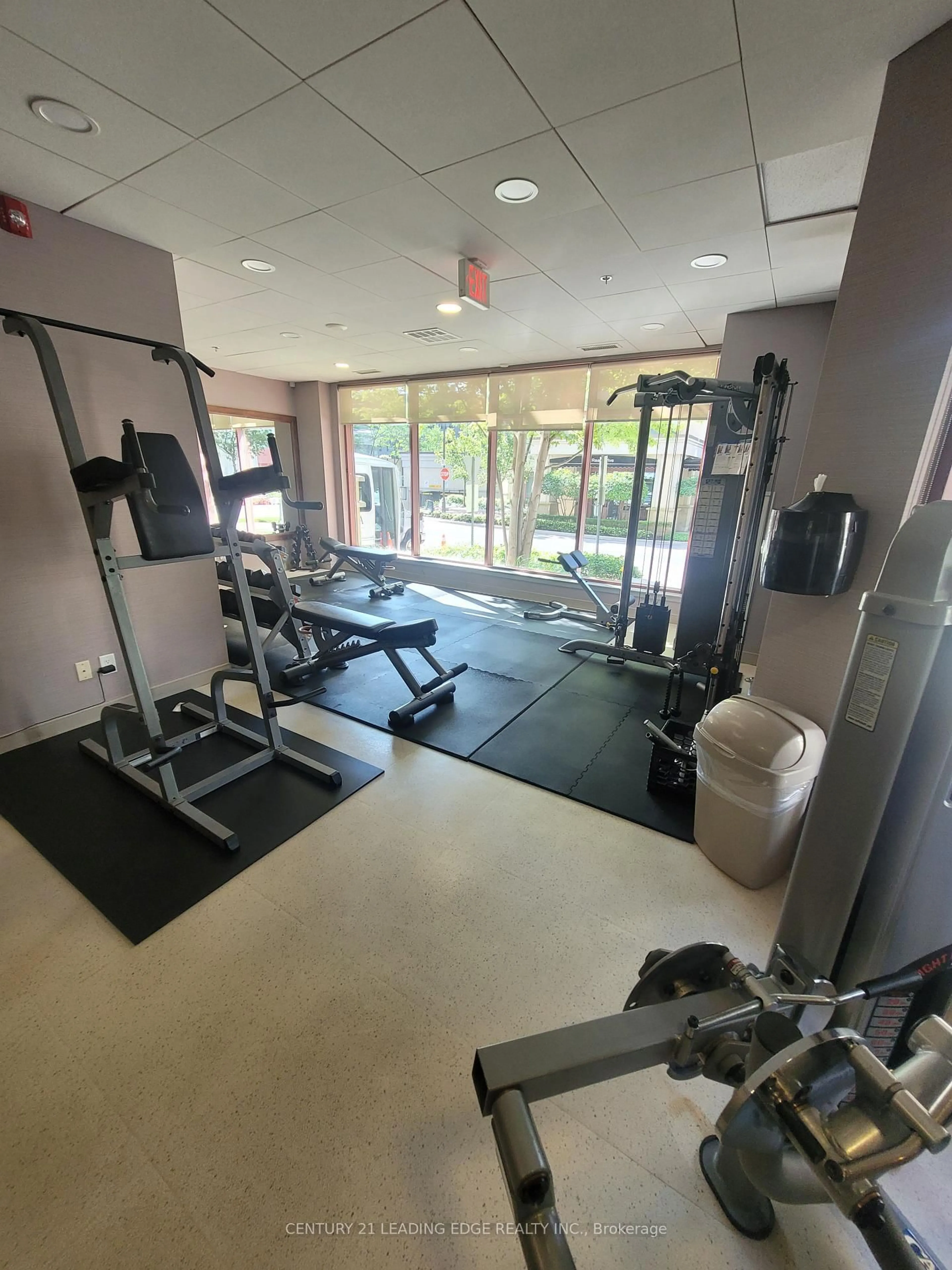 Gym or fitness room for 27 Rean Dr #606, Toronto Ontario M2K 0A6