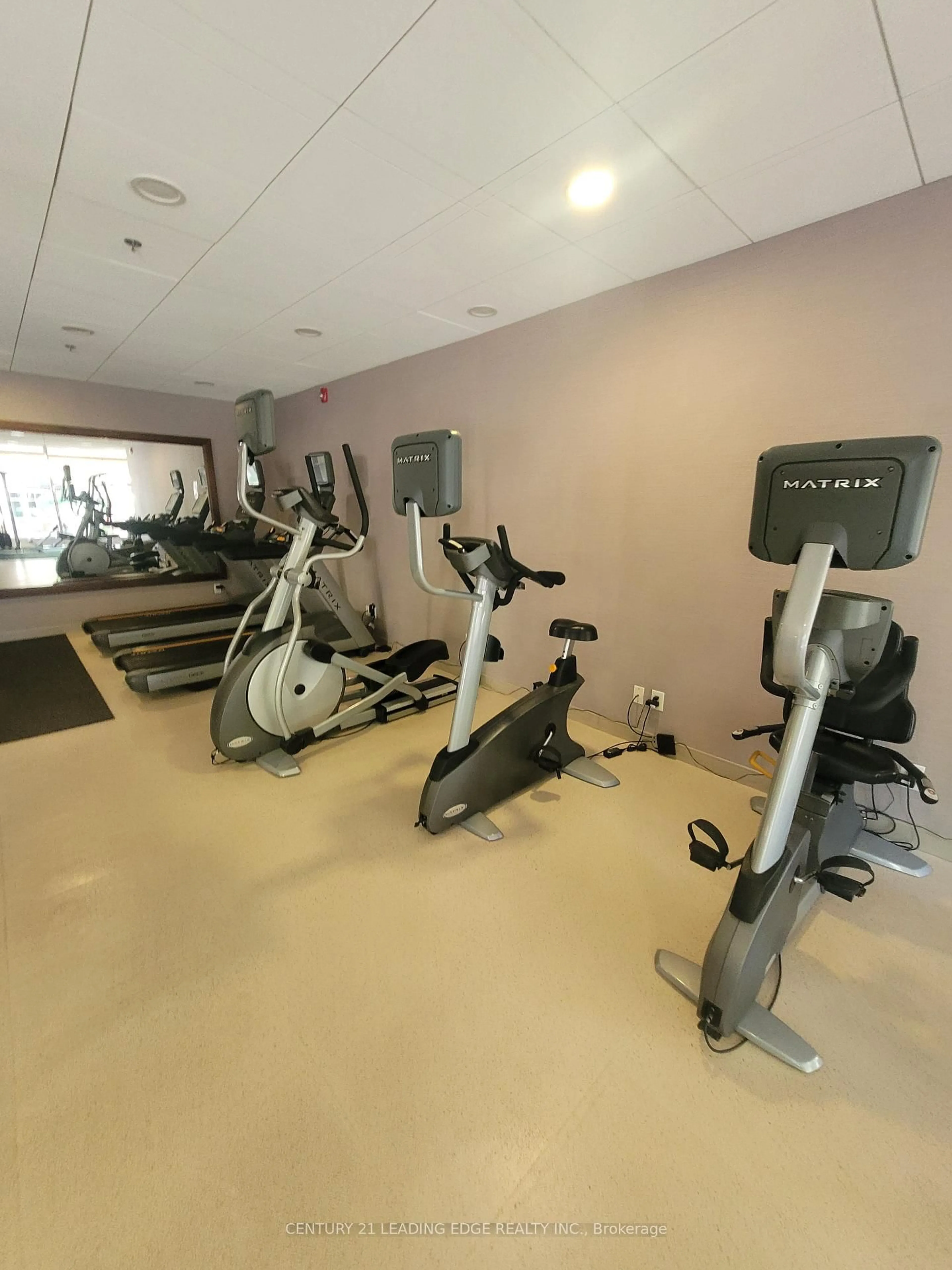 Gym or fitness room for 27 Rean Dr #606, Toronto Ontario M2K 0A6