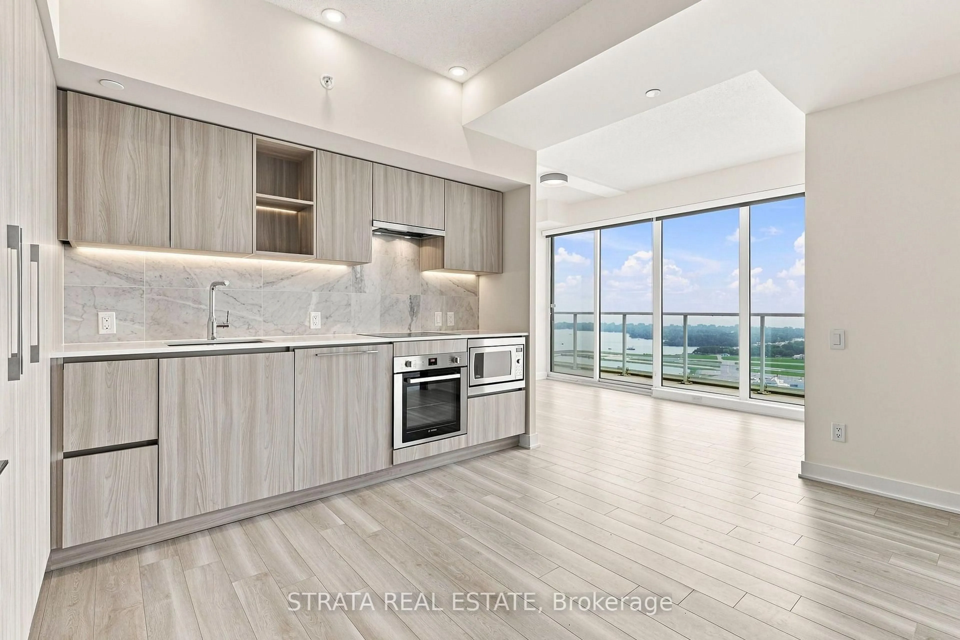 Open concept kitchen, unknown for 19 Bathurst St #4111, Toronto Ontario M5V 0N2