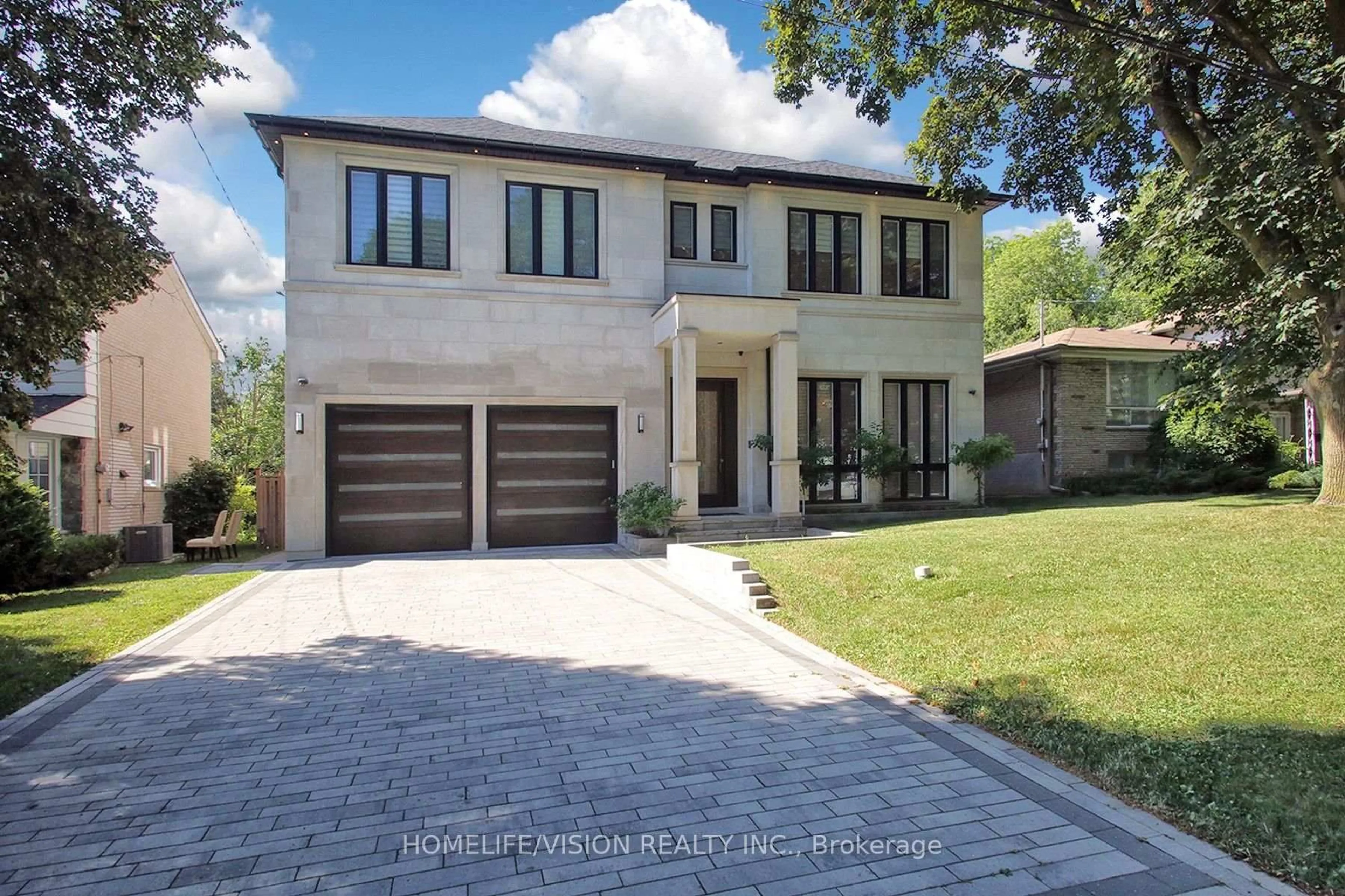 Home with brick exterior material, street for 35 Longwood Dr, Toronto Ontario M3B 1T9