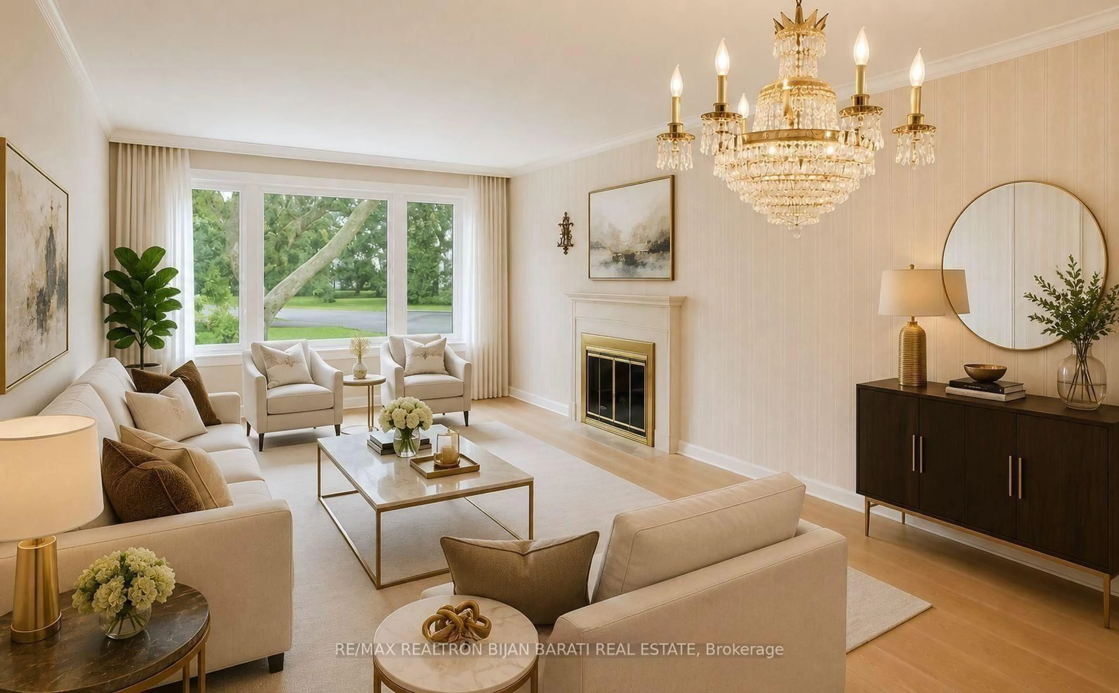 Living room with furniture, unknown for 33 Sumner Heights Dr, Toronto Ontario M2K 1Y2