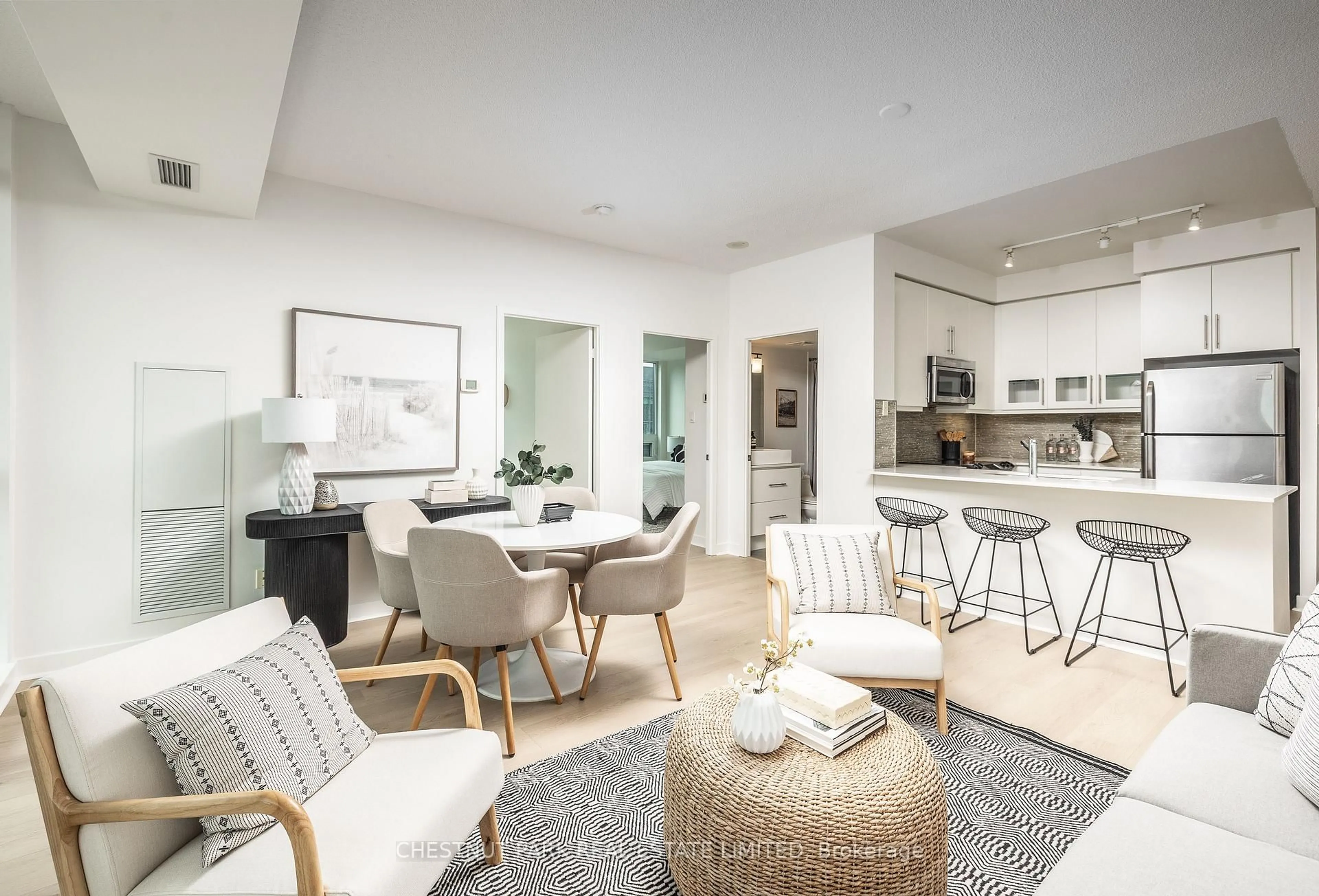 Open concept kitchen, unknown for 1171 Queen St #802, Toronto Ontario M6J 0A5