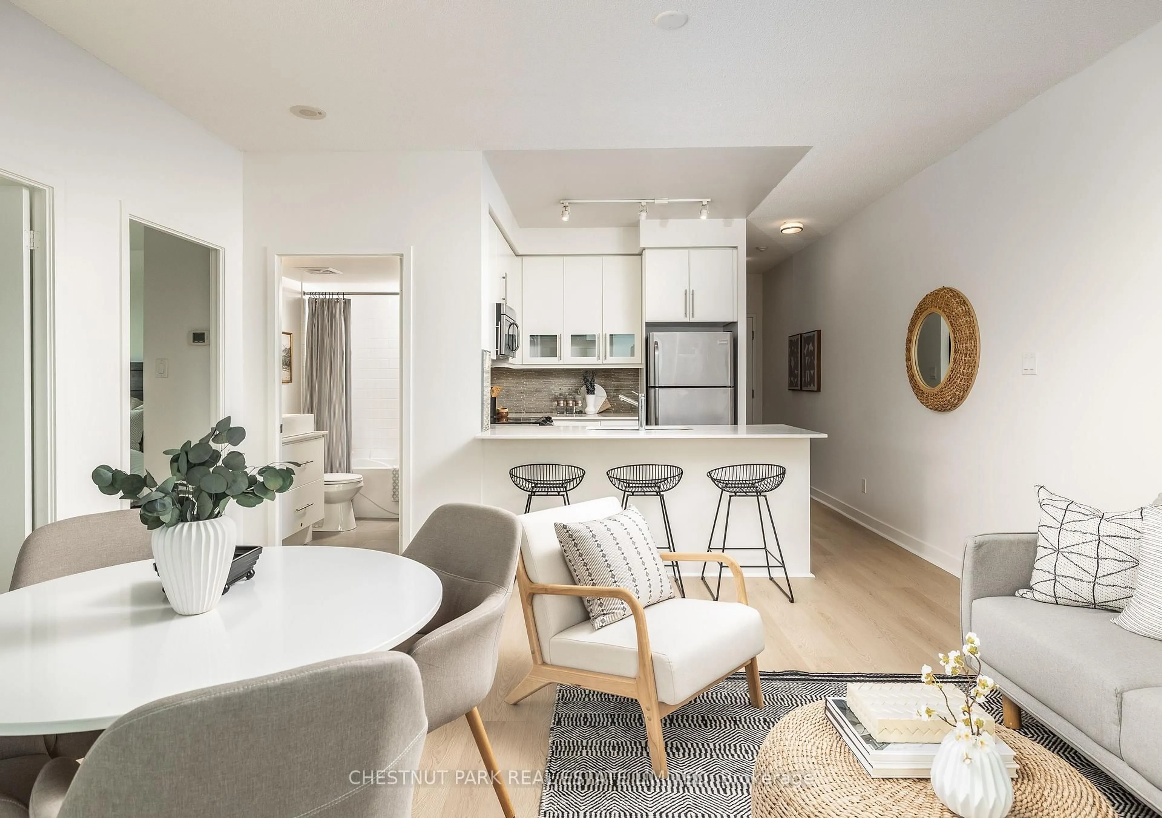 Open concept kitchen, unknown for 1171 Queen St #802, Toronto Ontario M6J 0A5