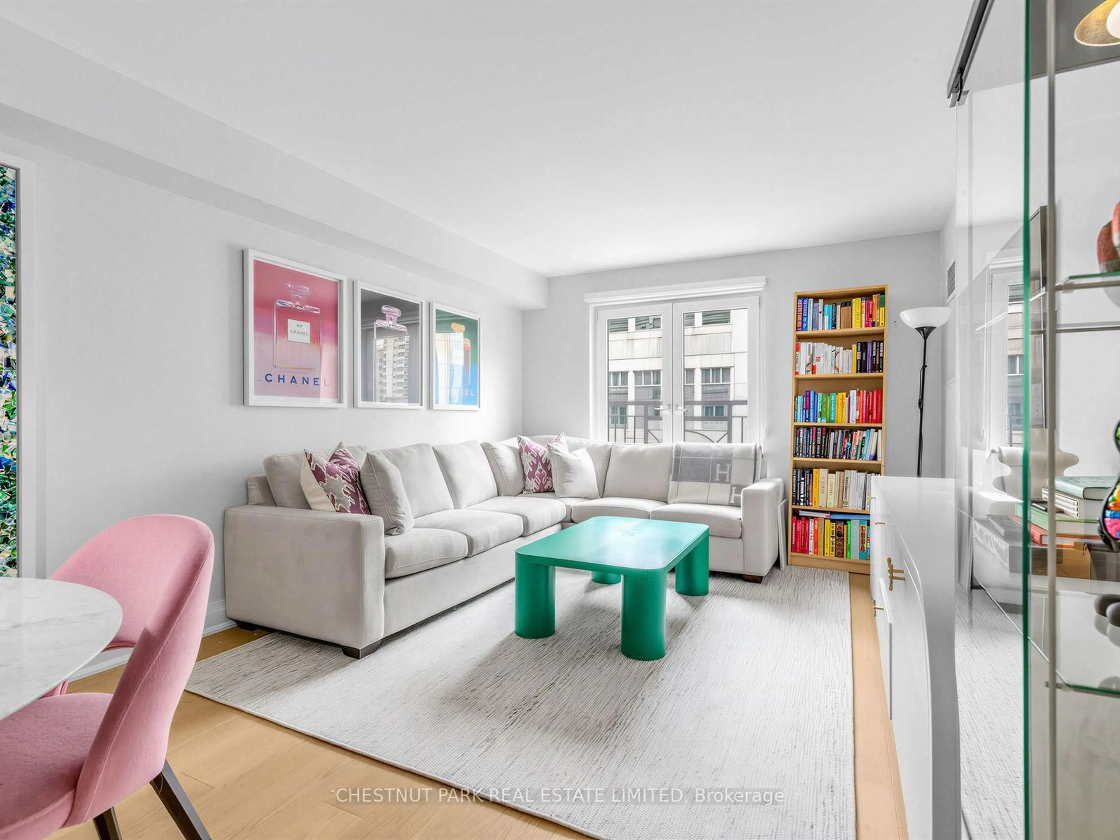 Living room with furniture, unknown for 1 Balmoral Ave #505, Toronto Ontario M4V 3B9