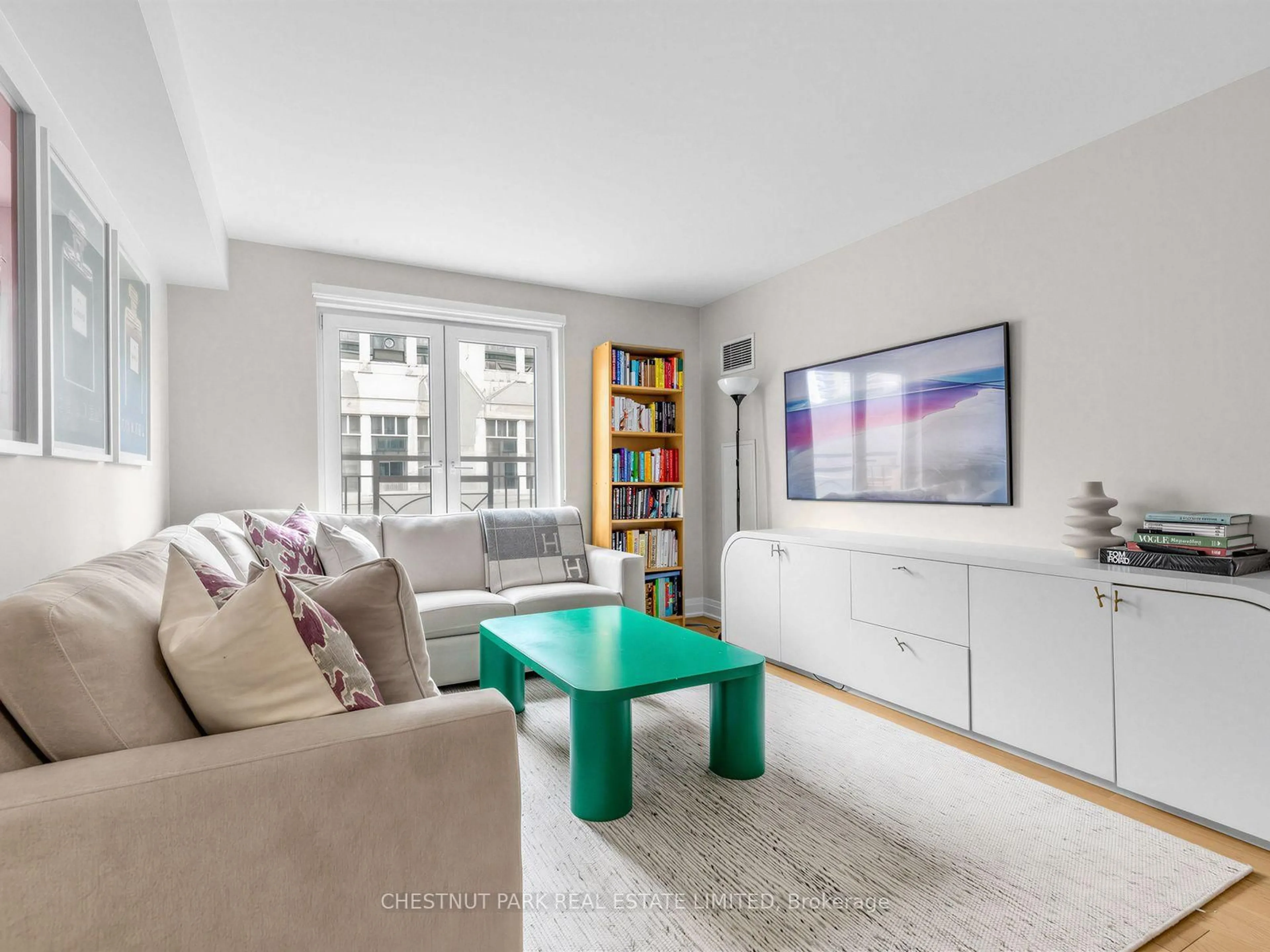 Living room with furniture, unknown for 1 Balmoral Ave #505, Toronto Ontario M4V 3B9