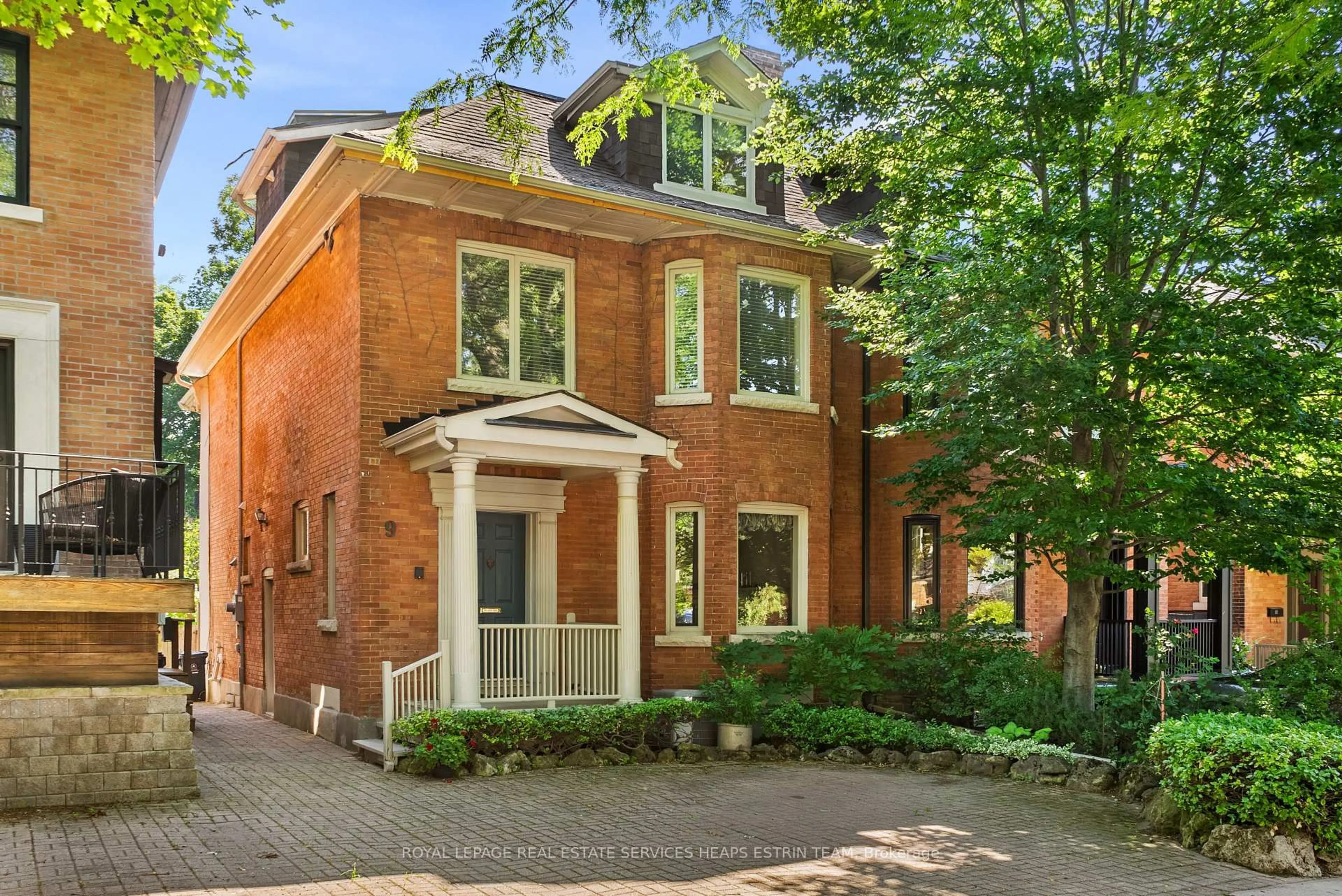 Home with brick exterior material, street for 9 Inglewood Dr, Toronto Ontario M4T 1G7