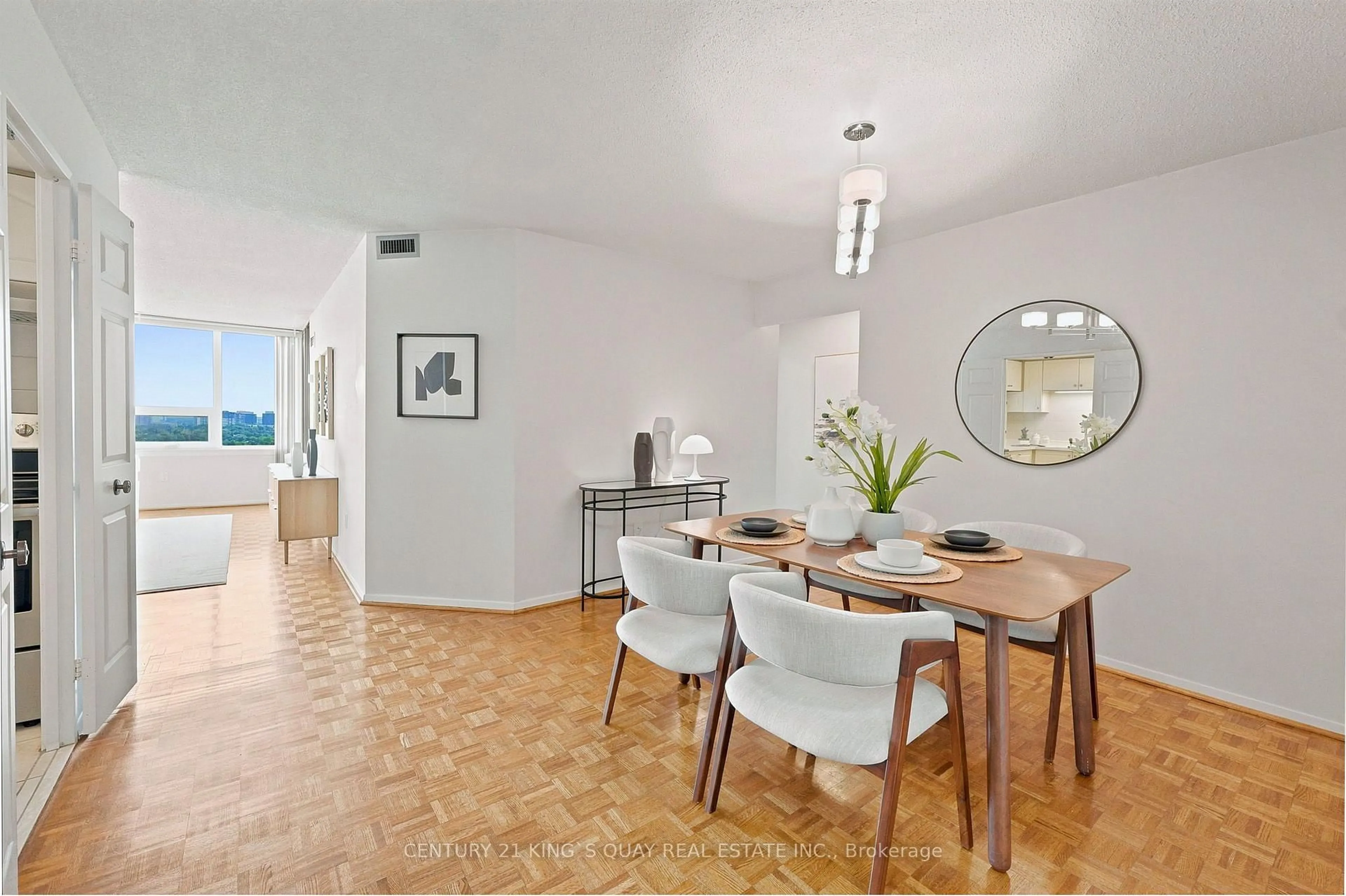 Dining room, unknown for 55 Skymark Dr #1908, Toronto Ontario M2H 3N4
