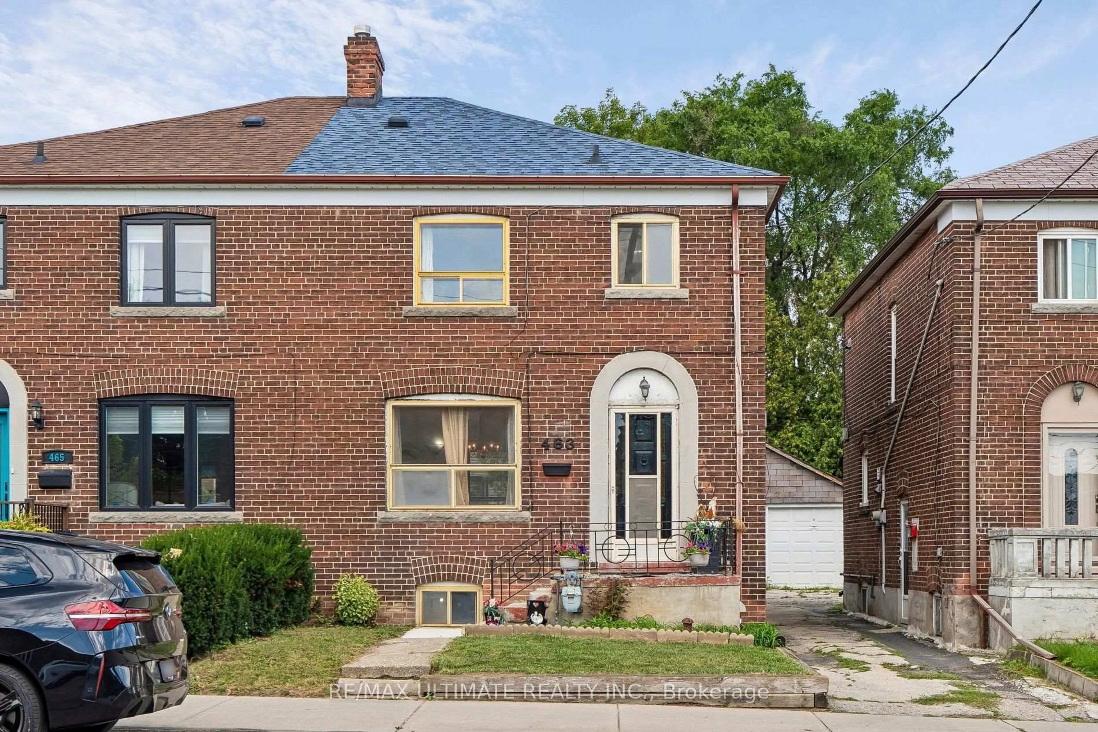 Home with brick exterior material, street for 463 Oakwood Ave, Toronto Ontario M6E 2W4
