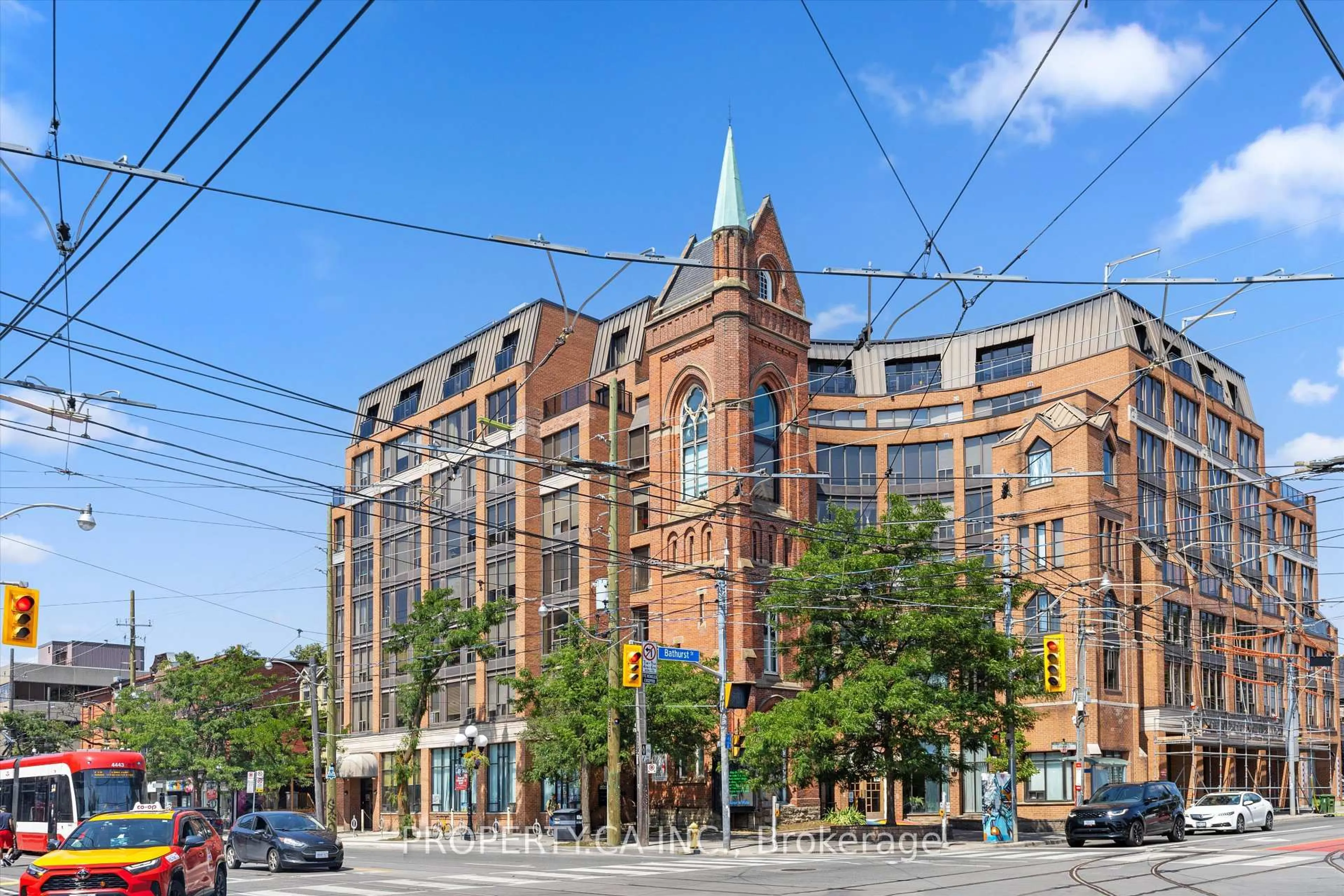 Home with brick exterior material, building for 456 College St #306, Toronto Ontario M6G 4A3