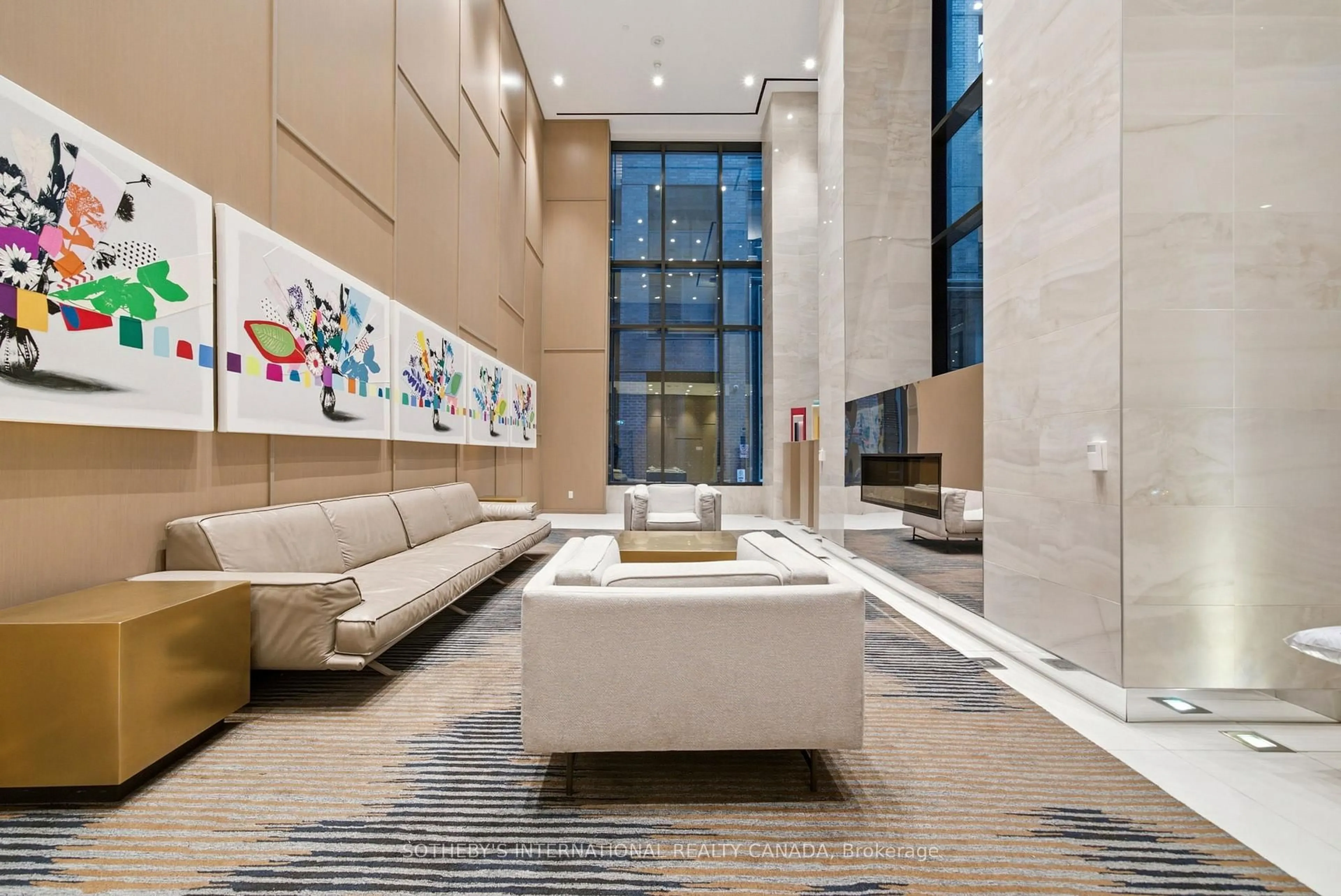 Lobby for 125 Blue Jays Way #3208, Toronto Ontario M5V 0N5