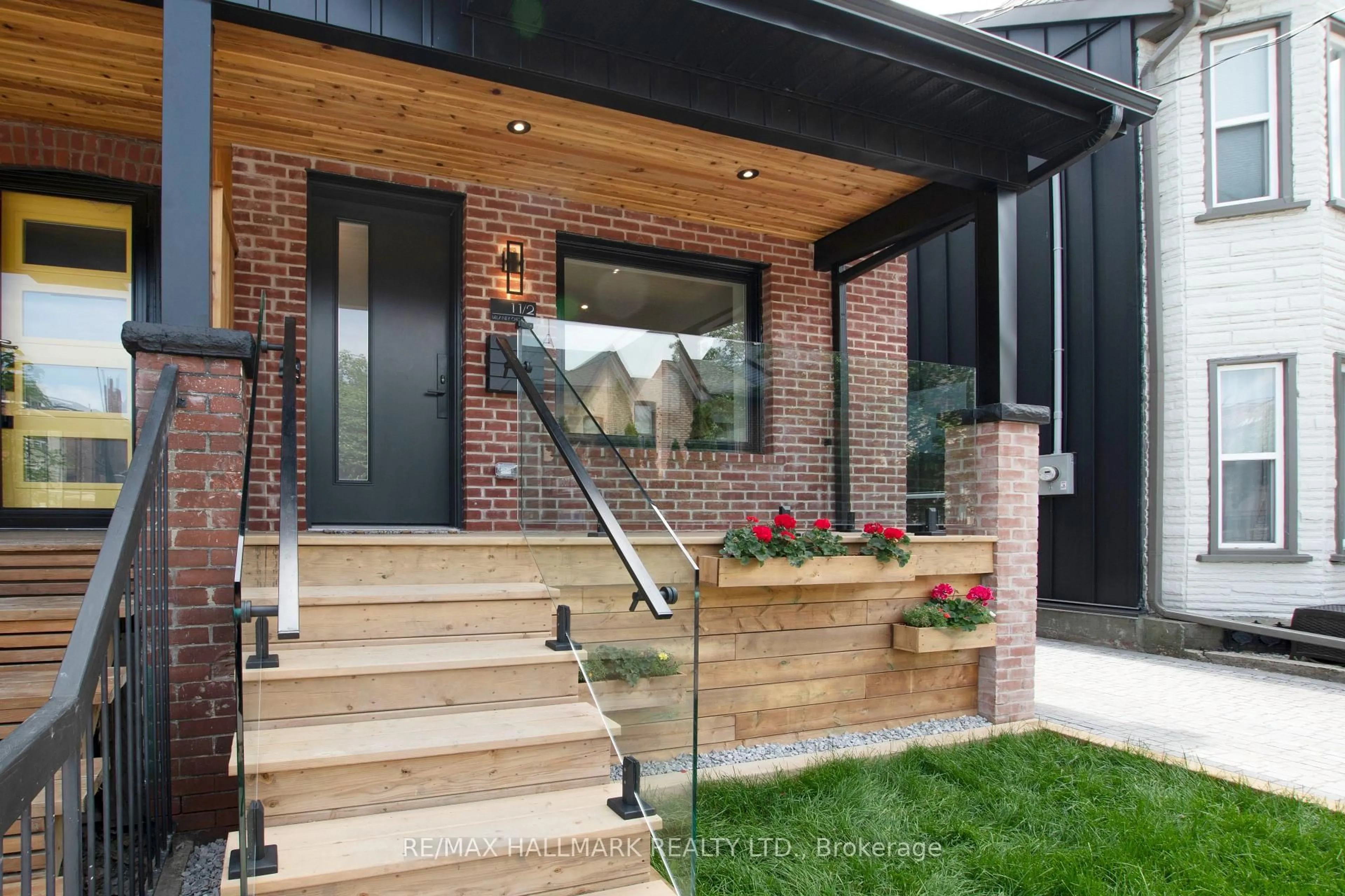 Home with brick exterior material, street for 1 1/2 Delaney Cres, Toronto Ontario M6K 1P9