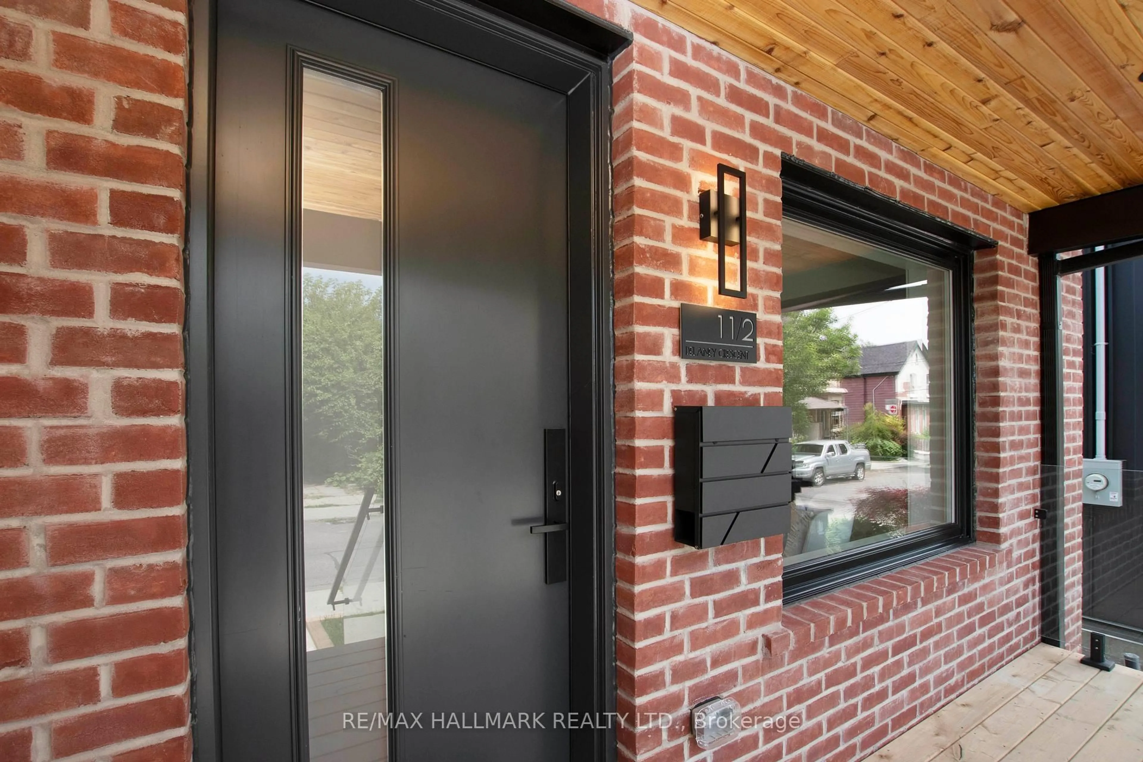 Home with brick exterior material, unknown for 1 1/2 Delaney Cres, Toronto Ontario M6K 1P9