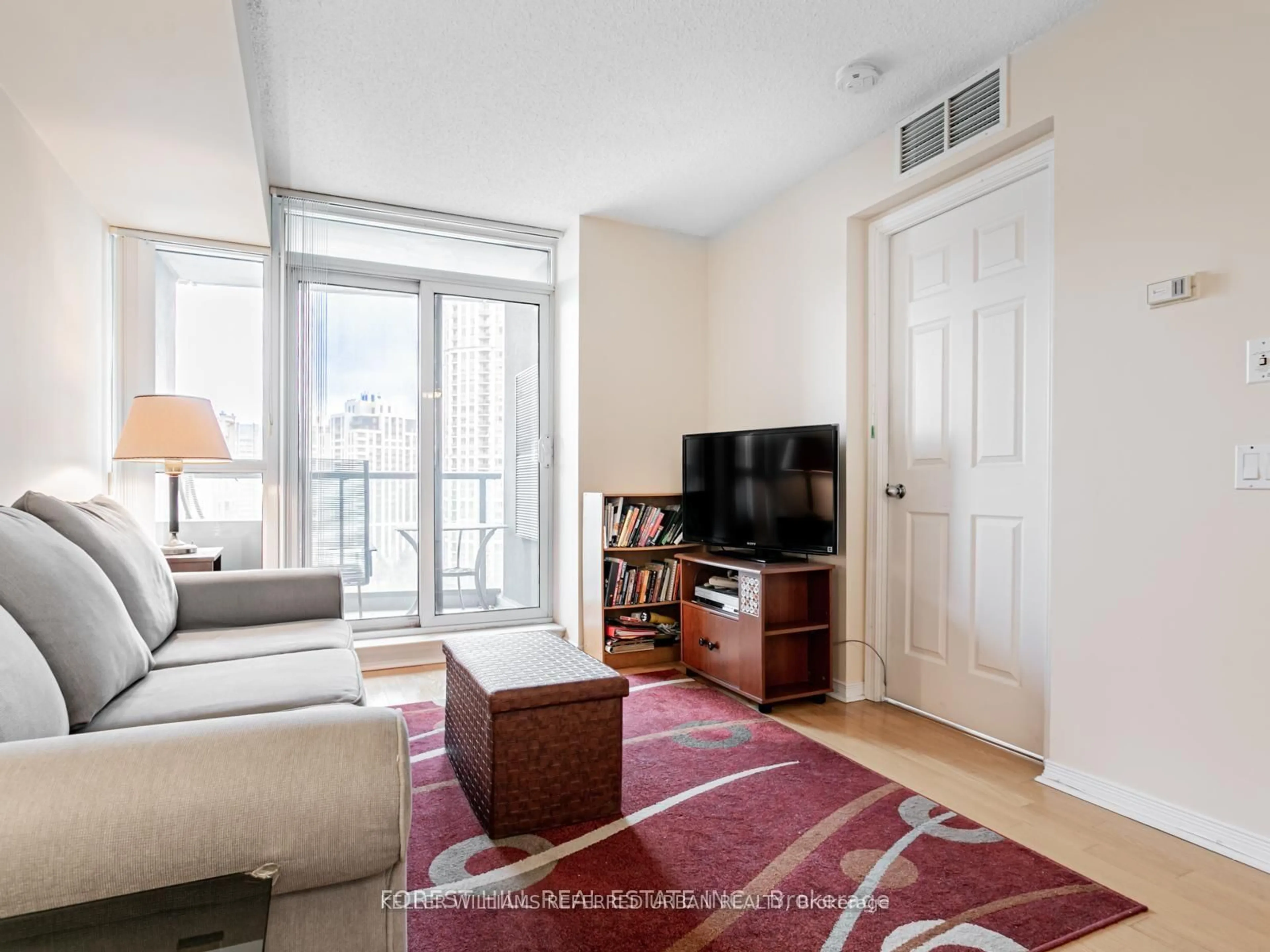 Living room with furniture, unknown for 30 Harrison Garden Blvd #1501, Toronto Ontario M2N 7A9