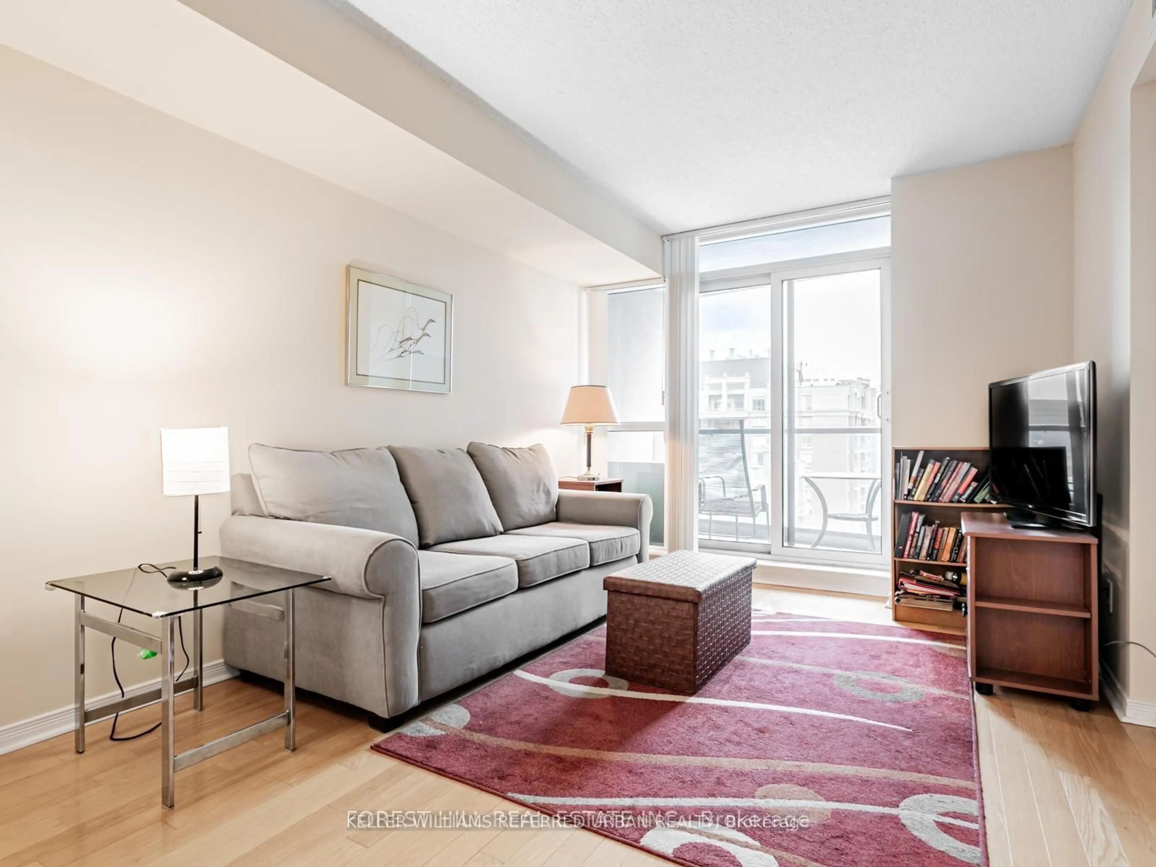 Living room with furniture, unknown for 30 Harrison Garden Blvd #1501, Toronto Ontario M2N 7A9