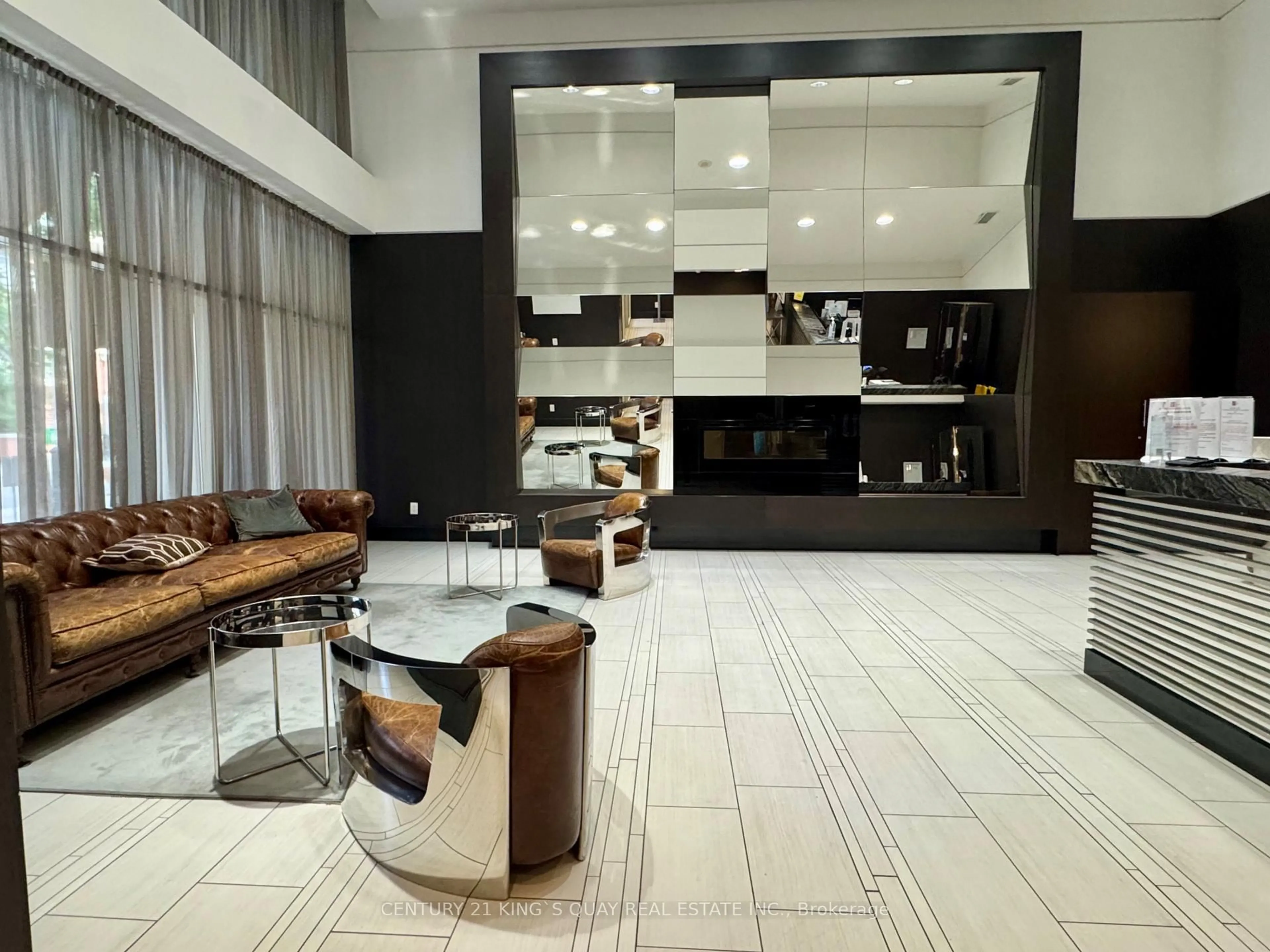 Lobby for 38 Grand Magazine St #1233, Toronto Ontario M5V 0B1